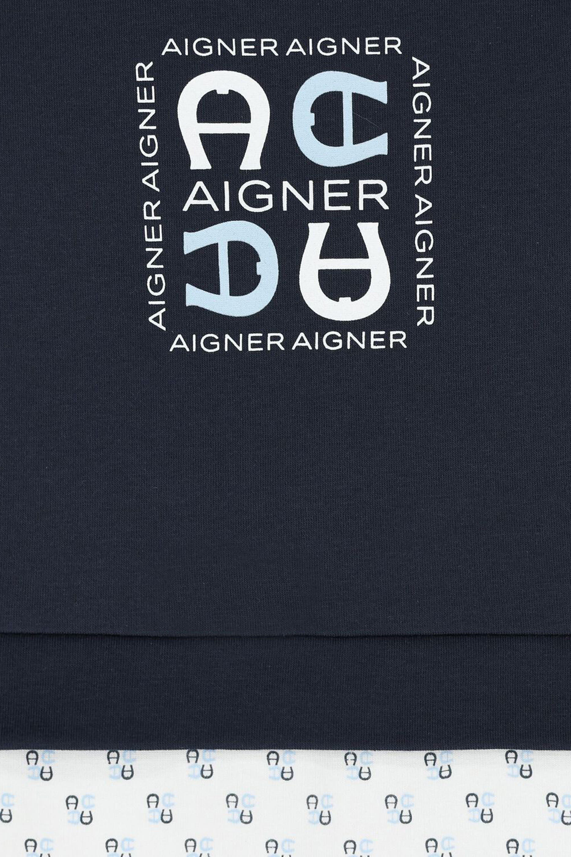 طقم هدايا بطبعة شعار الماركة للرضع