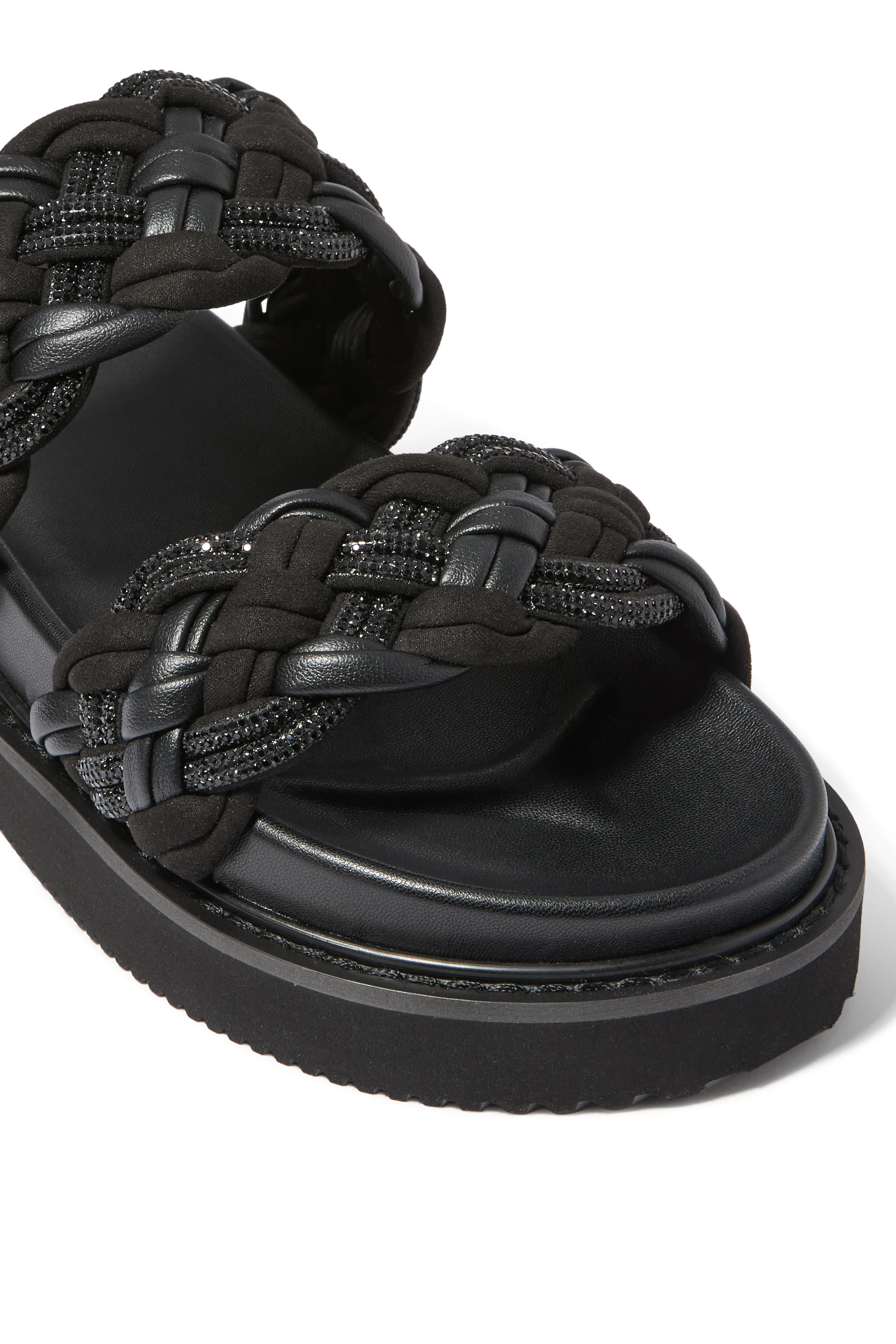 صندل كارفيلا مايلا بنعل سميك