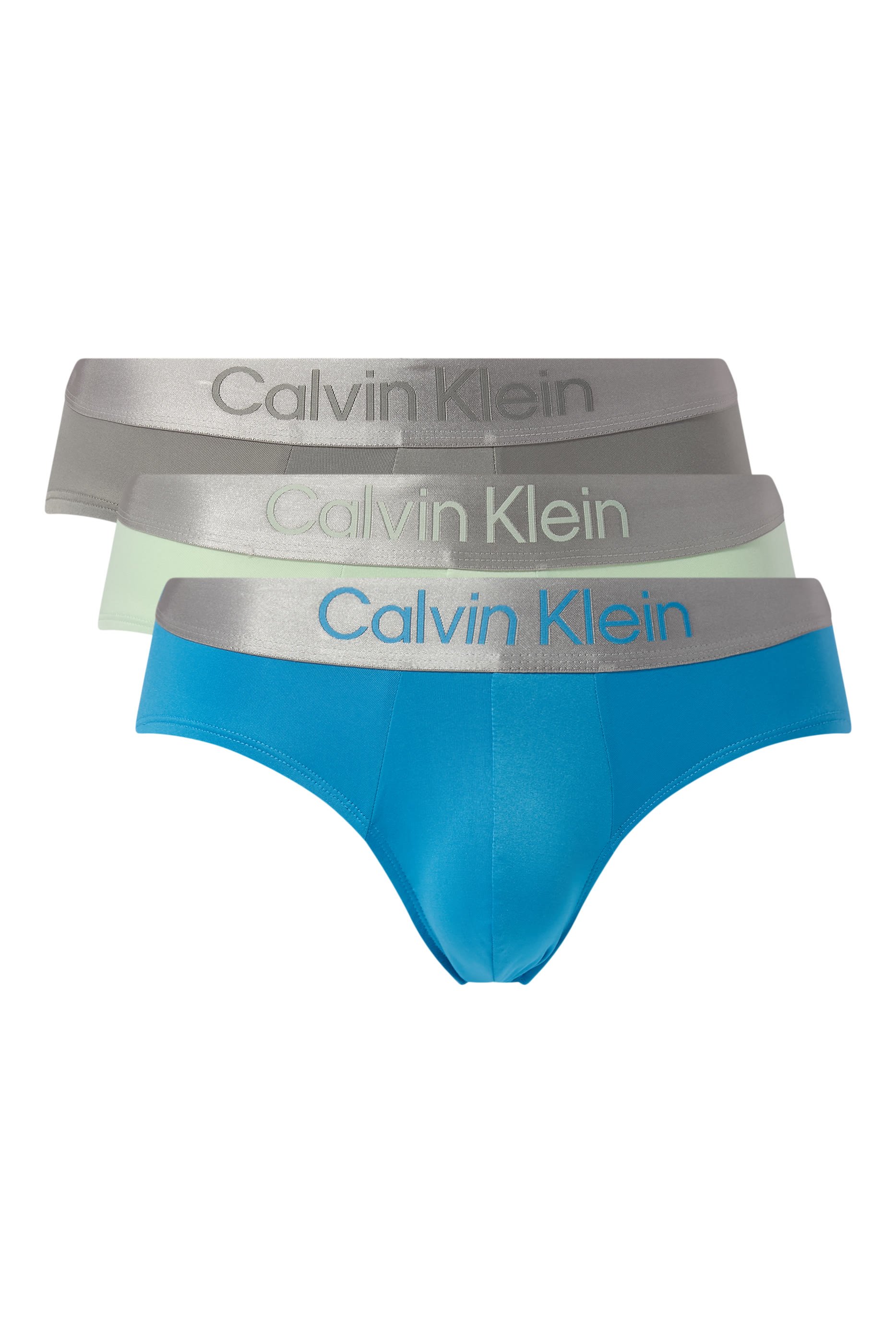 طقم سروال داخلي قماش مايكرو مطاطي، 3 قطع