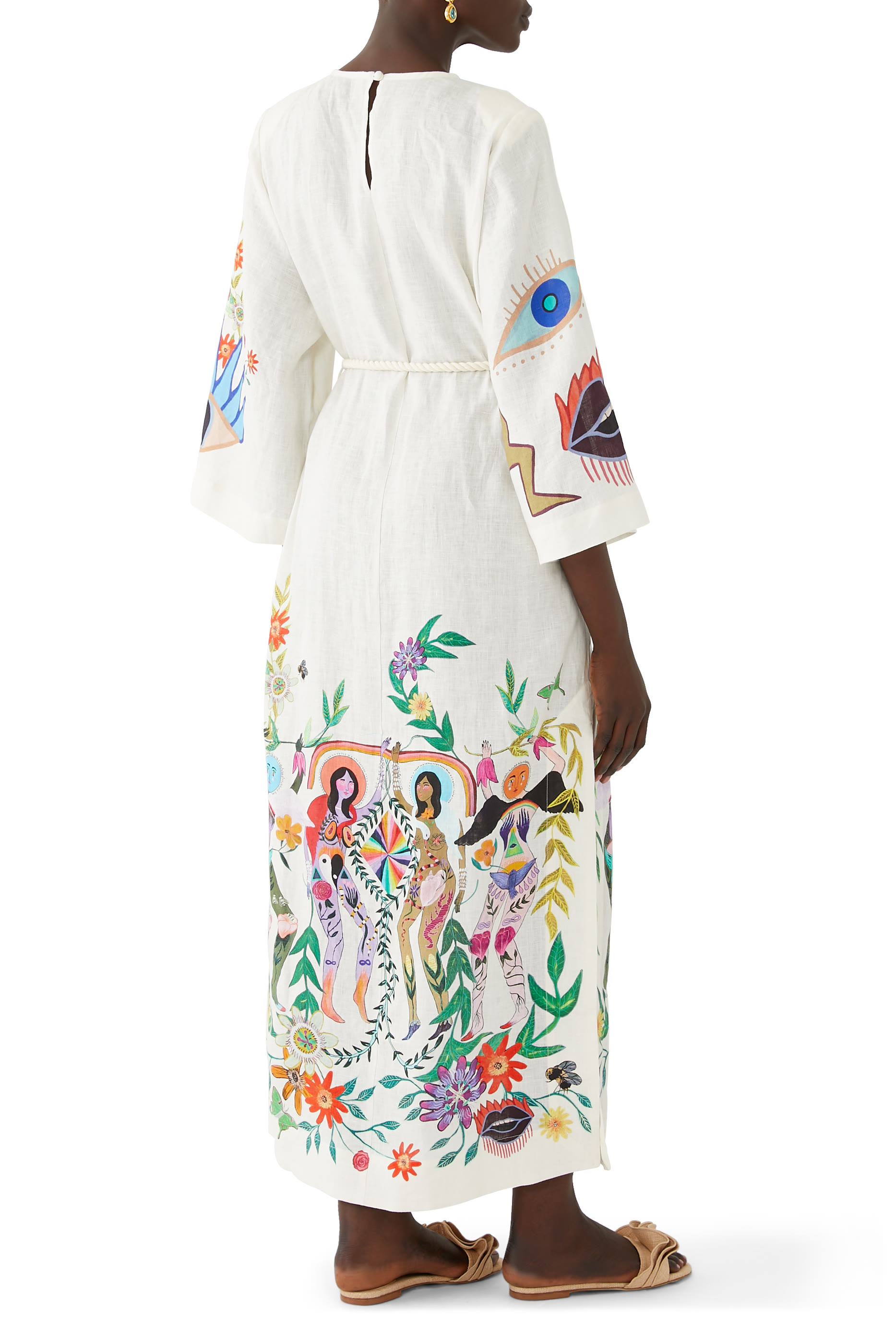 فستان ميغان متوسط الطول