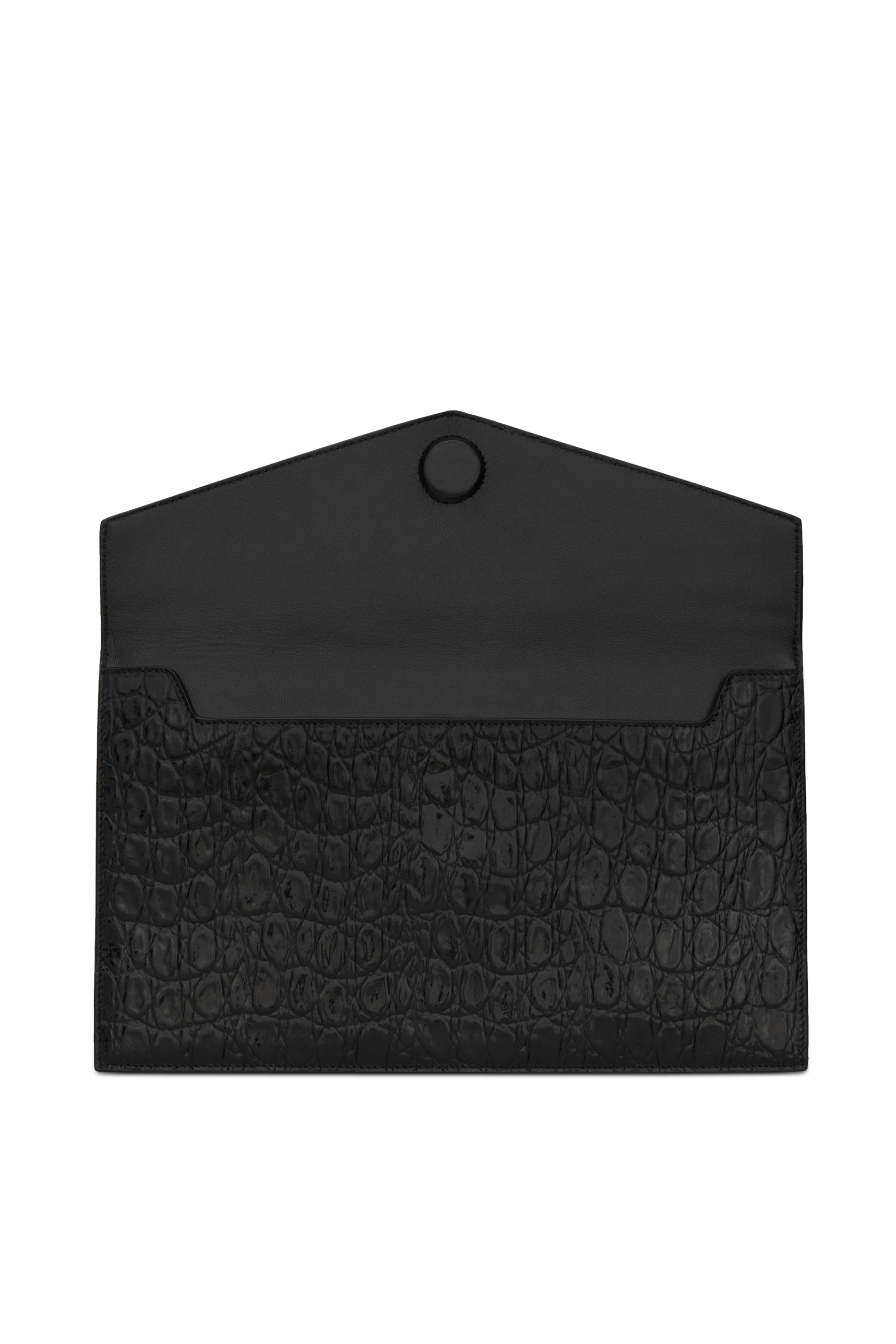 حقيبة اب تاون صغيرة جلد بنقشة جلد التمساح