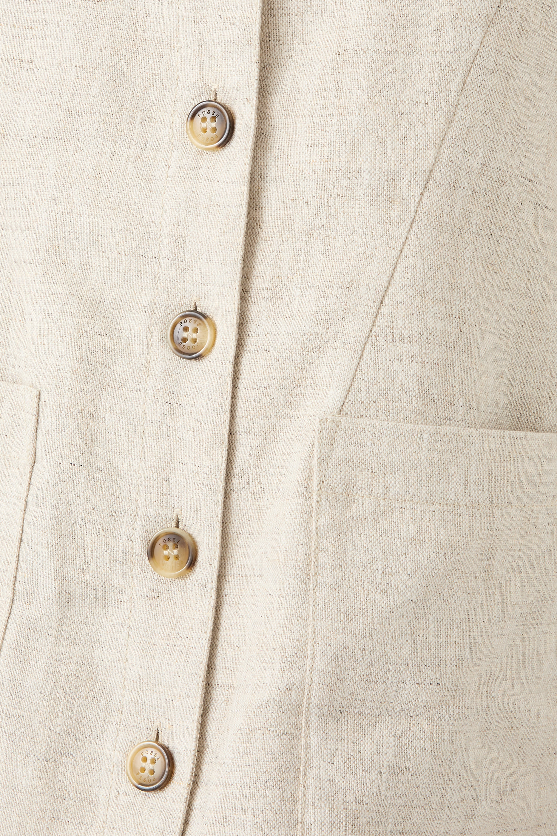 فستان سهرة إيما بصف أزرار