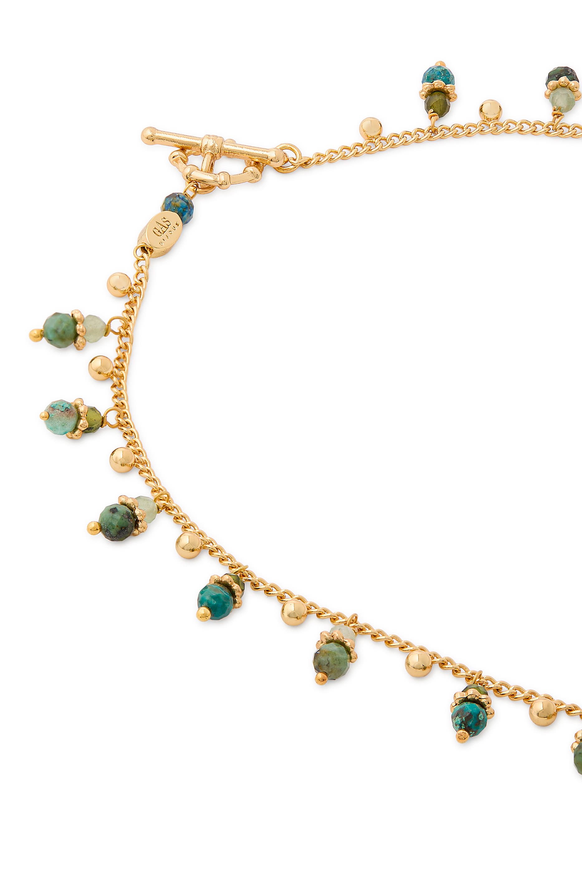 قلادة تانغرين، معدن مطلي بالذهب