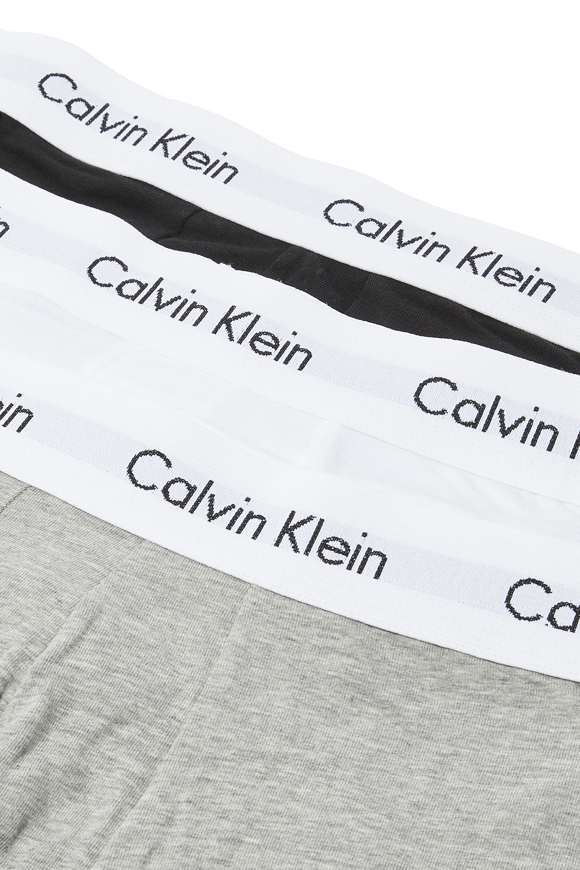 طقم بوكسرات بقصة كلاسيكية قطن مطاطي، 2 قطع