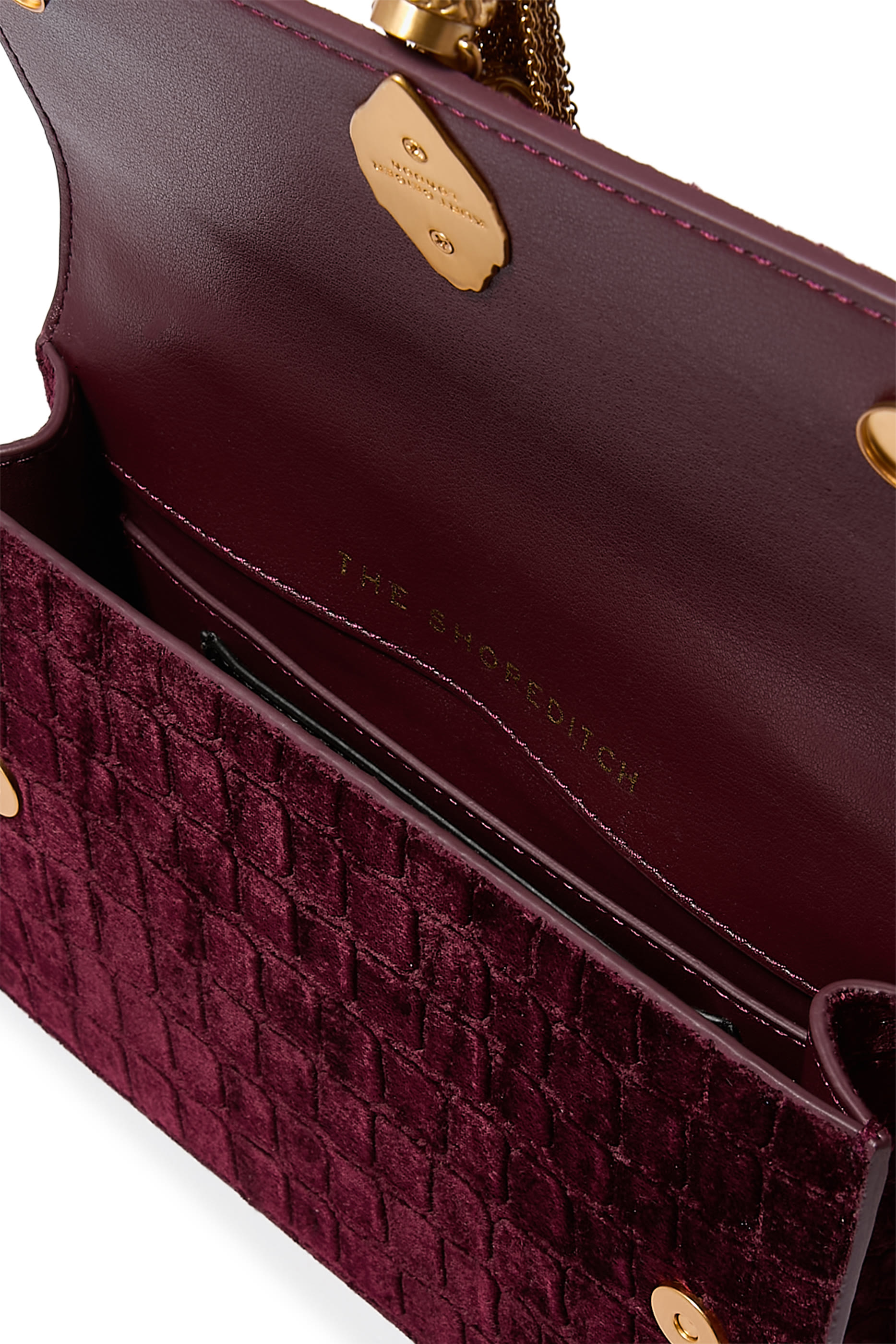 حقيبة كروس بودي شروديتش مخمل