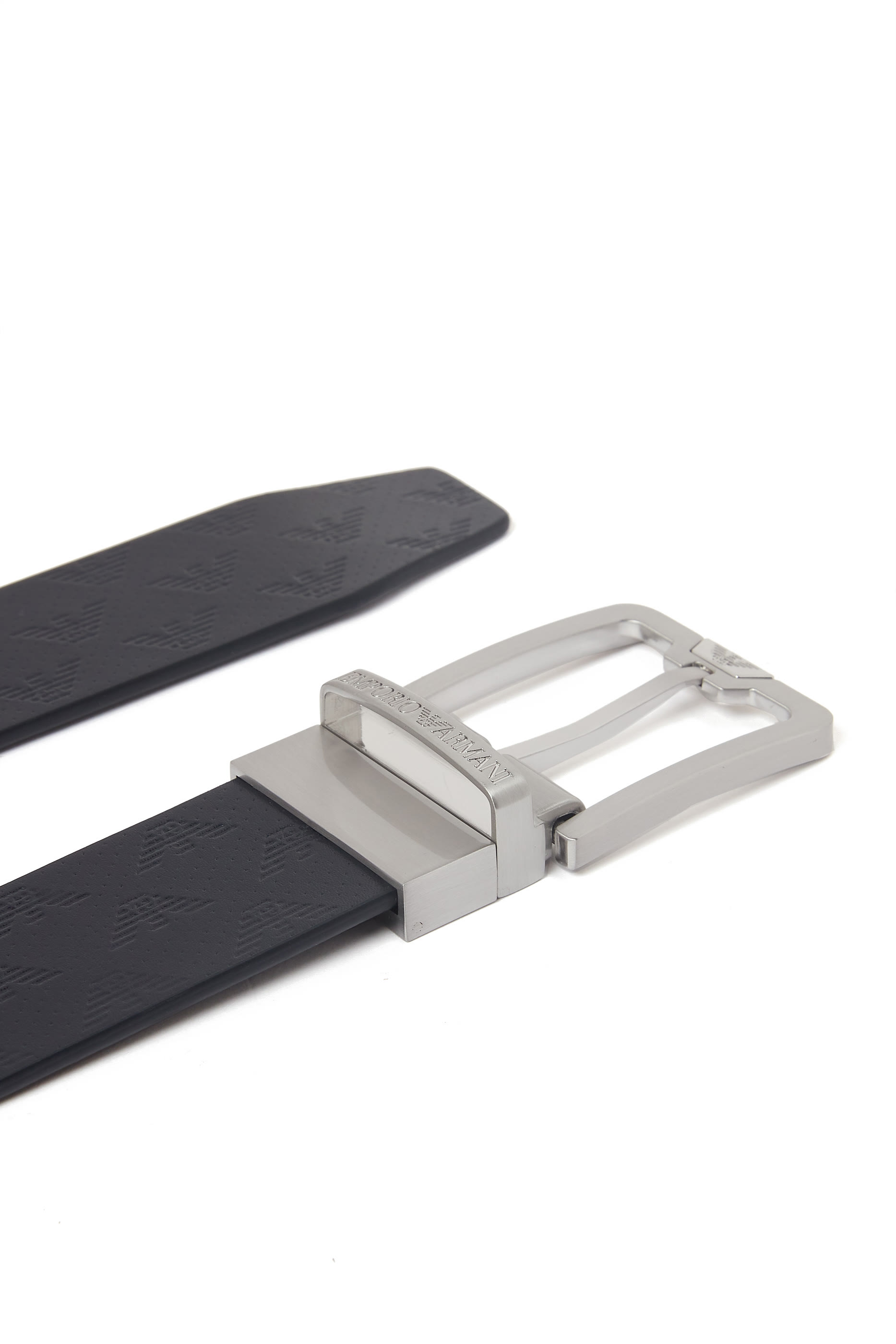 حزام جلد بشعار الماركة