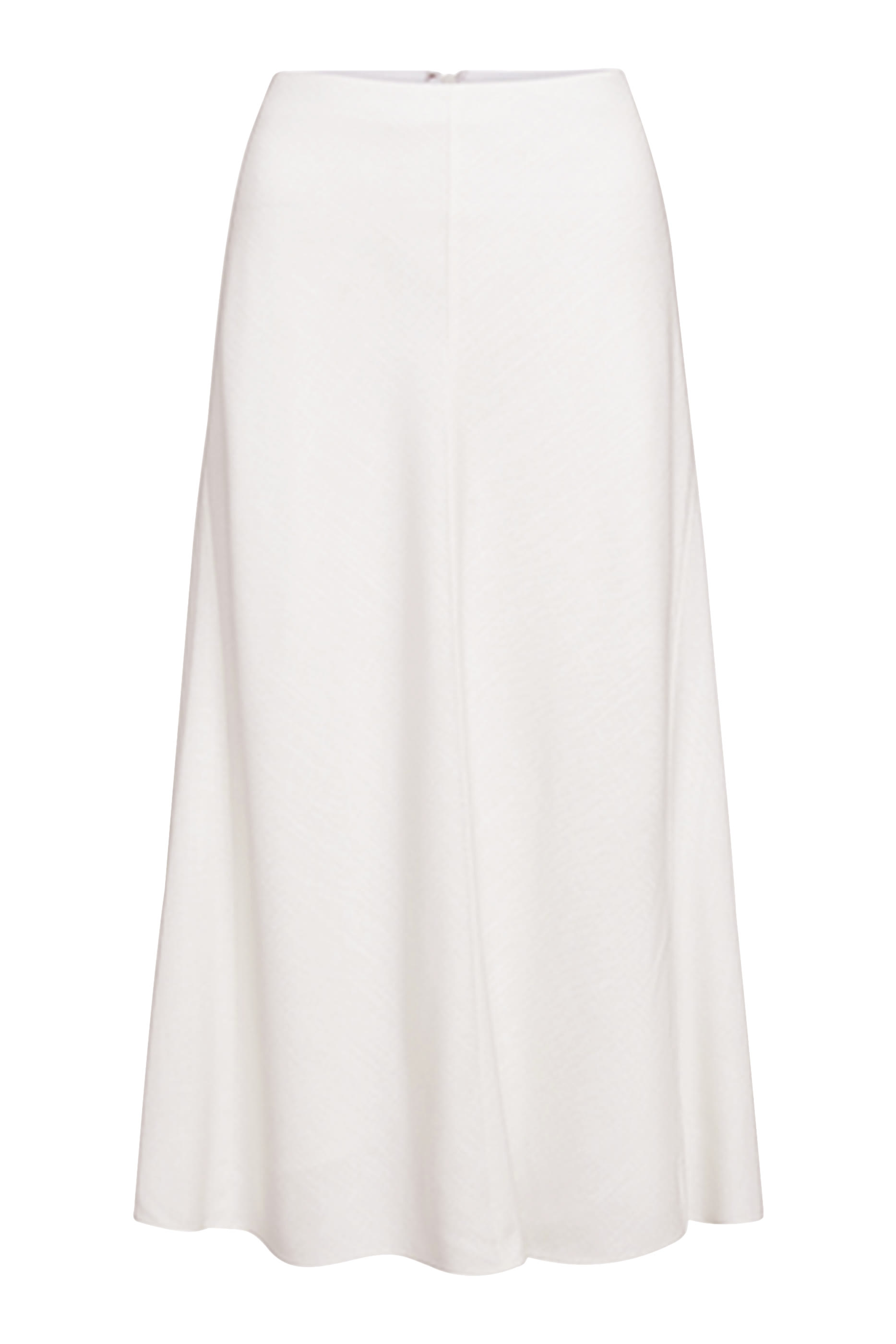 تنورة بقصة واسعة مائلة