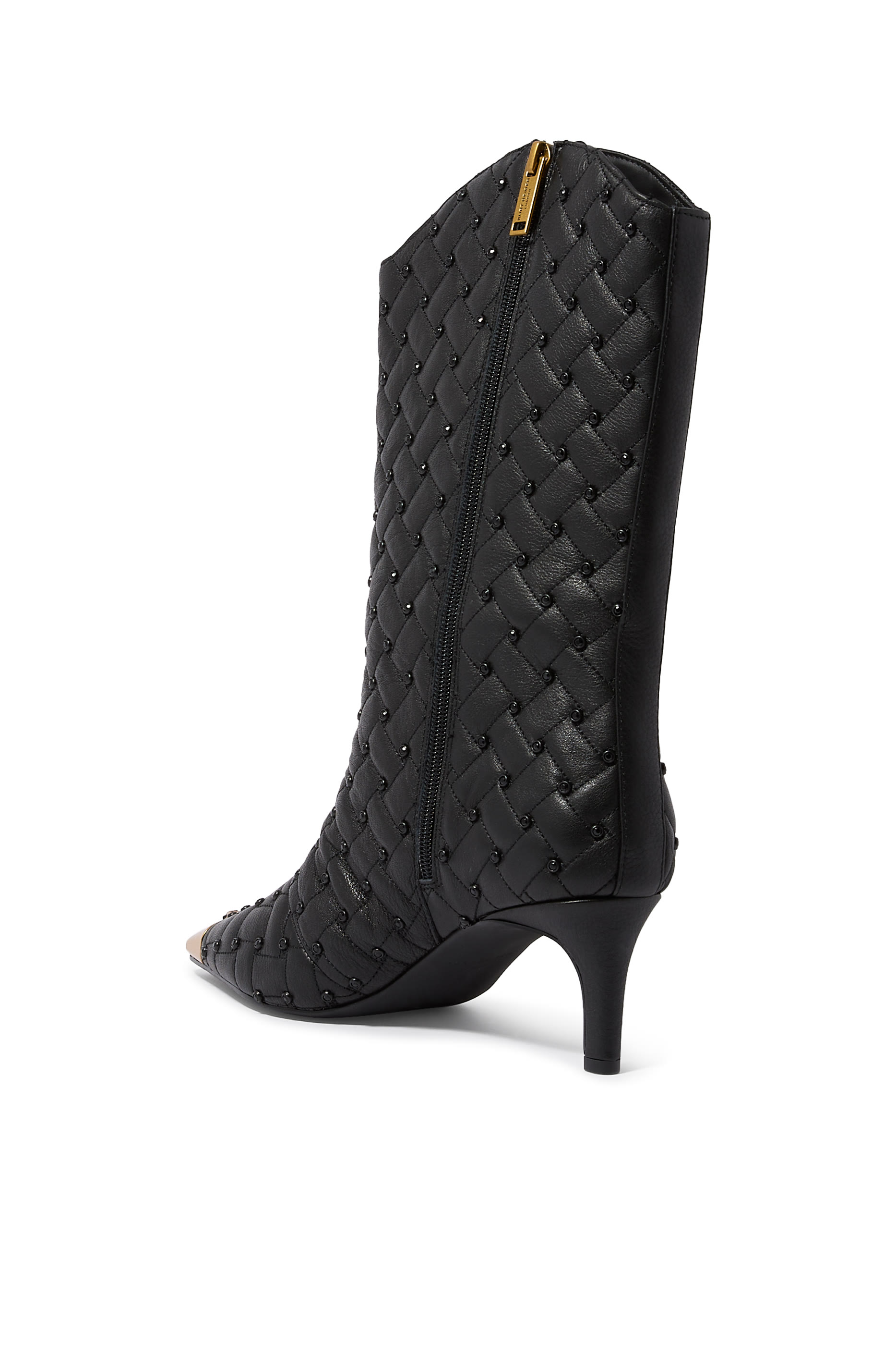 حذاء بوت ريغنت 65 مرصع بالكريستال 