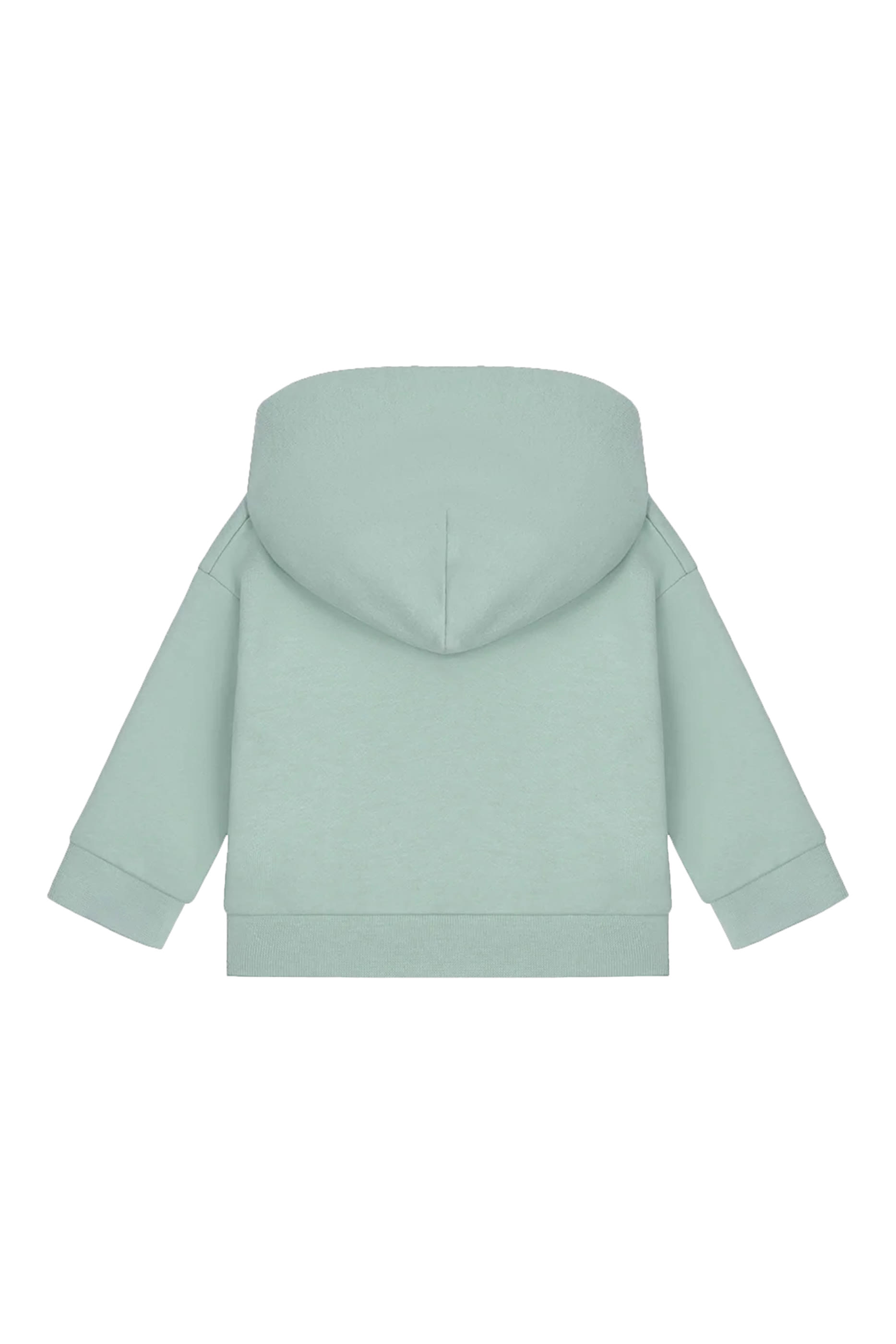 هودي بسحاب وطبعة غرافيكية قطن للأطفال