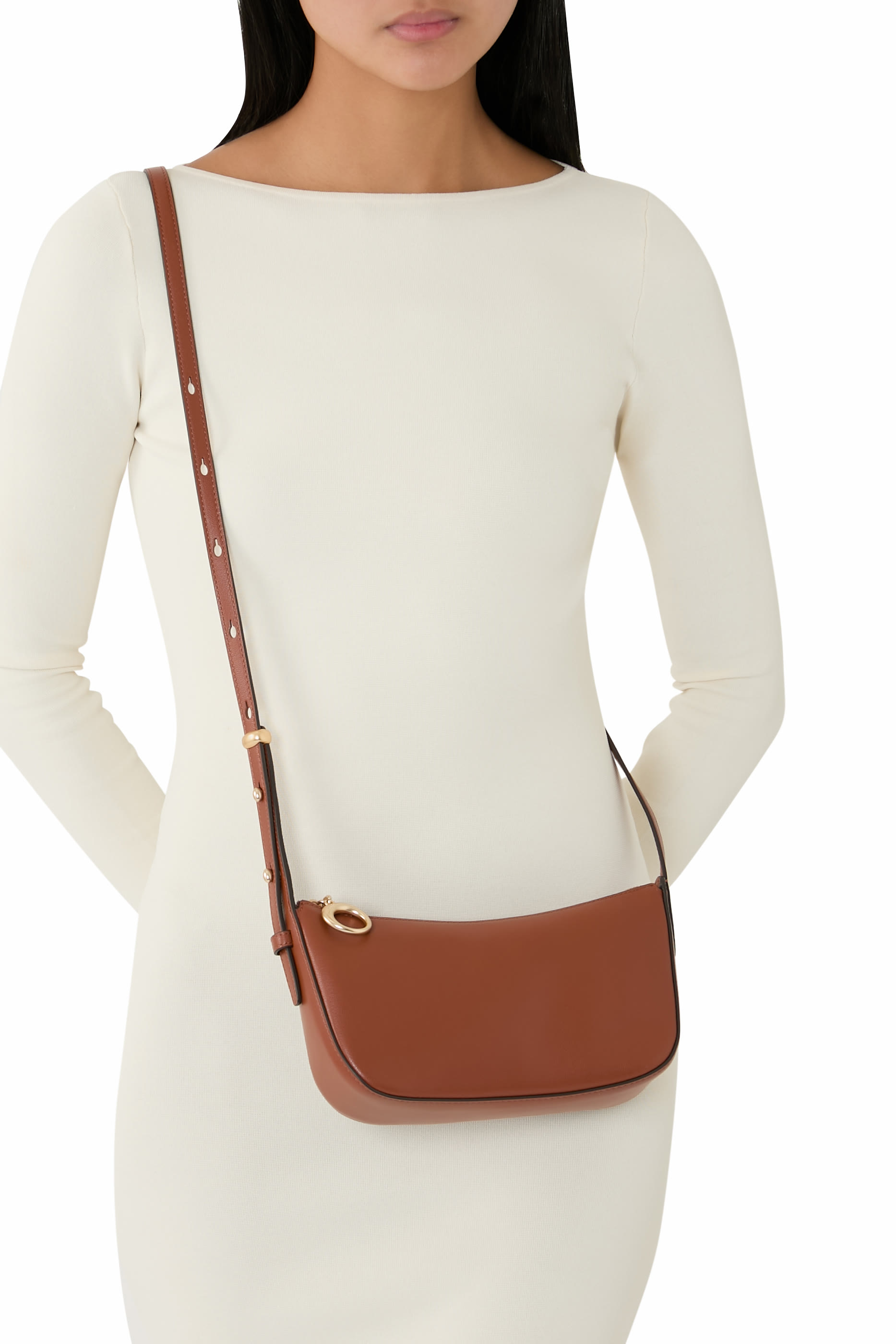 حقيبة كروس بودي جلد