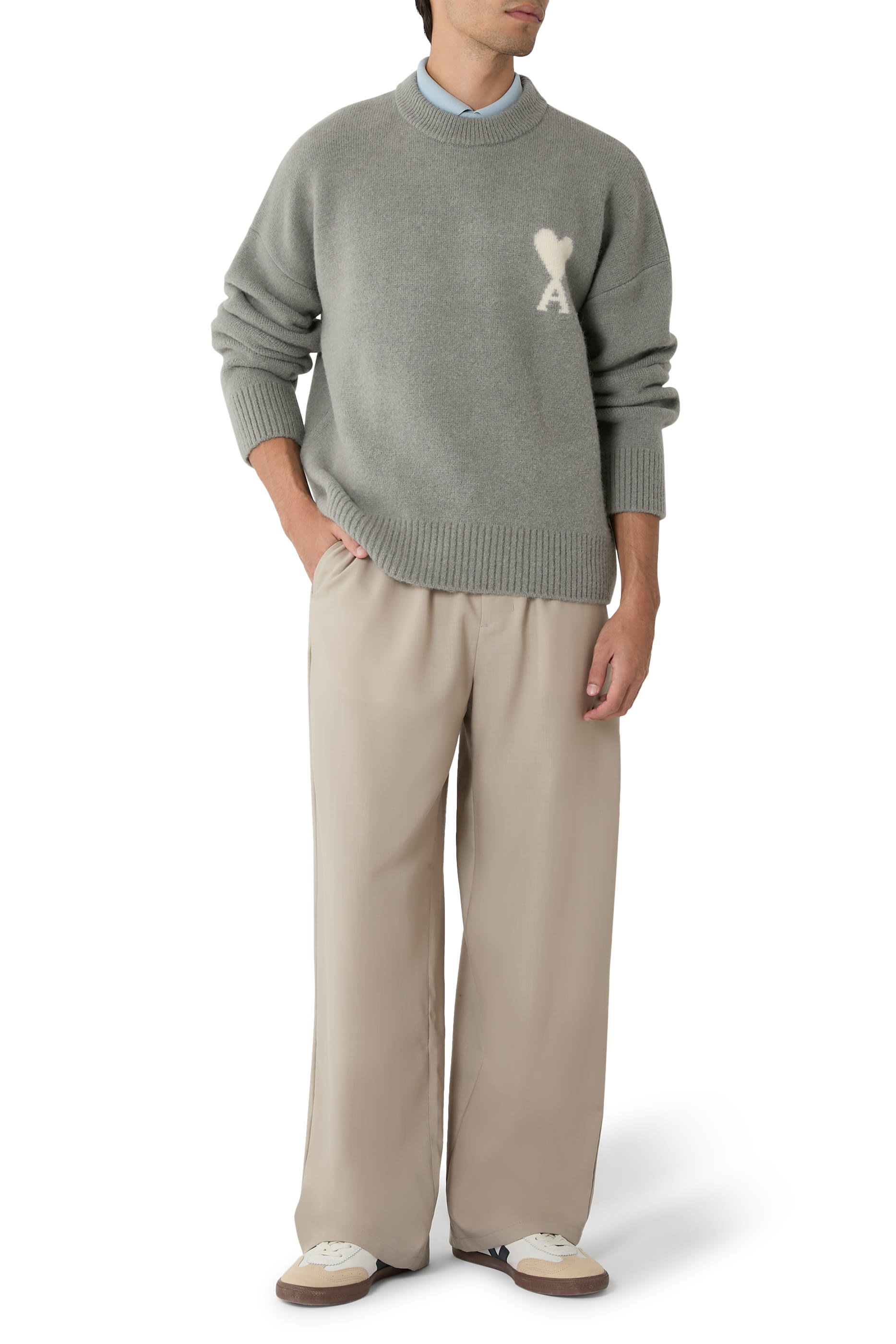 كنزة منسوجة ألبكة