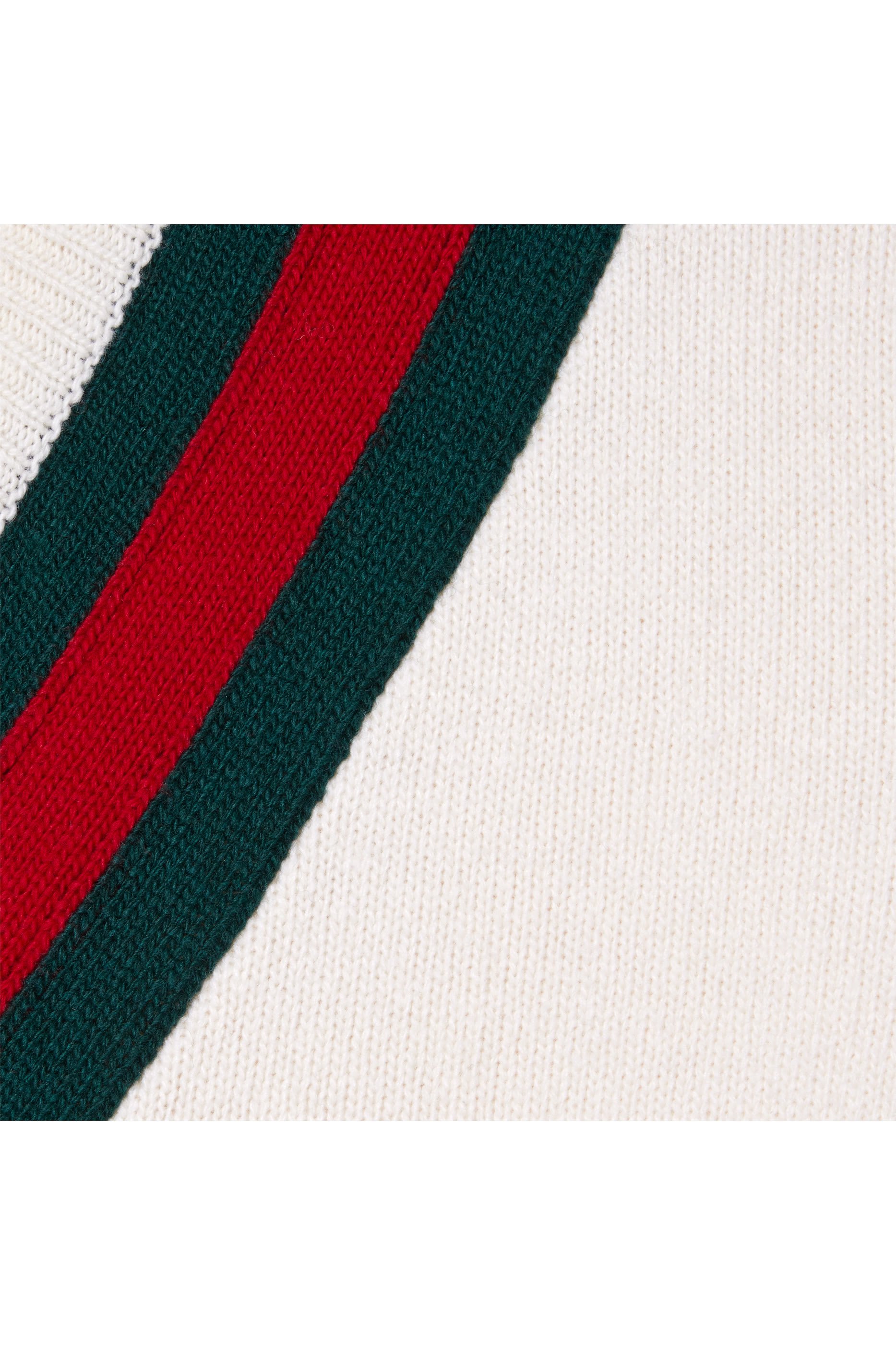 كنزة بشريط ويب صوف فاخر منسوج