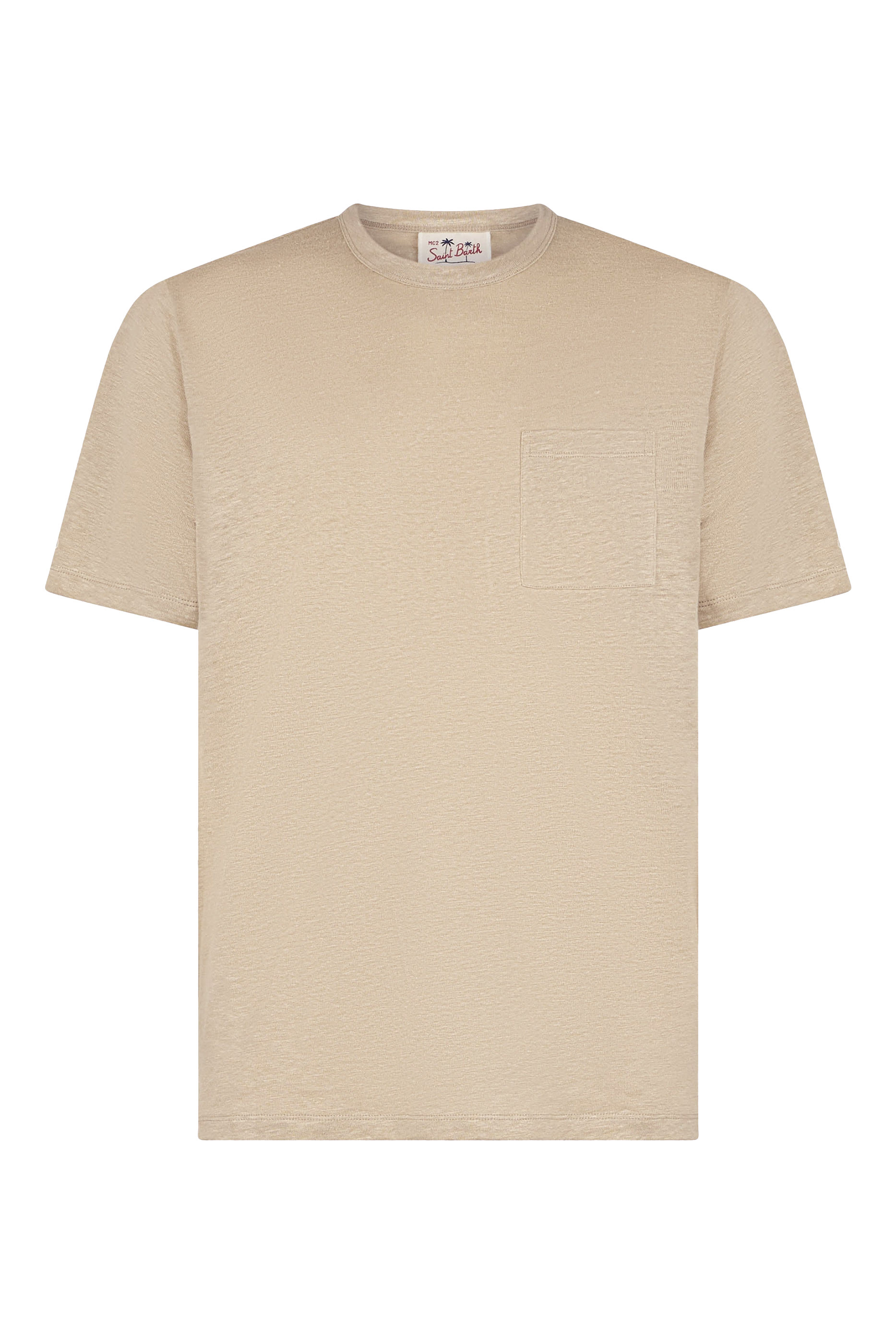 Linen Ecstasea T-shirt With Pocket
