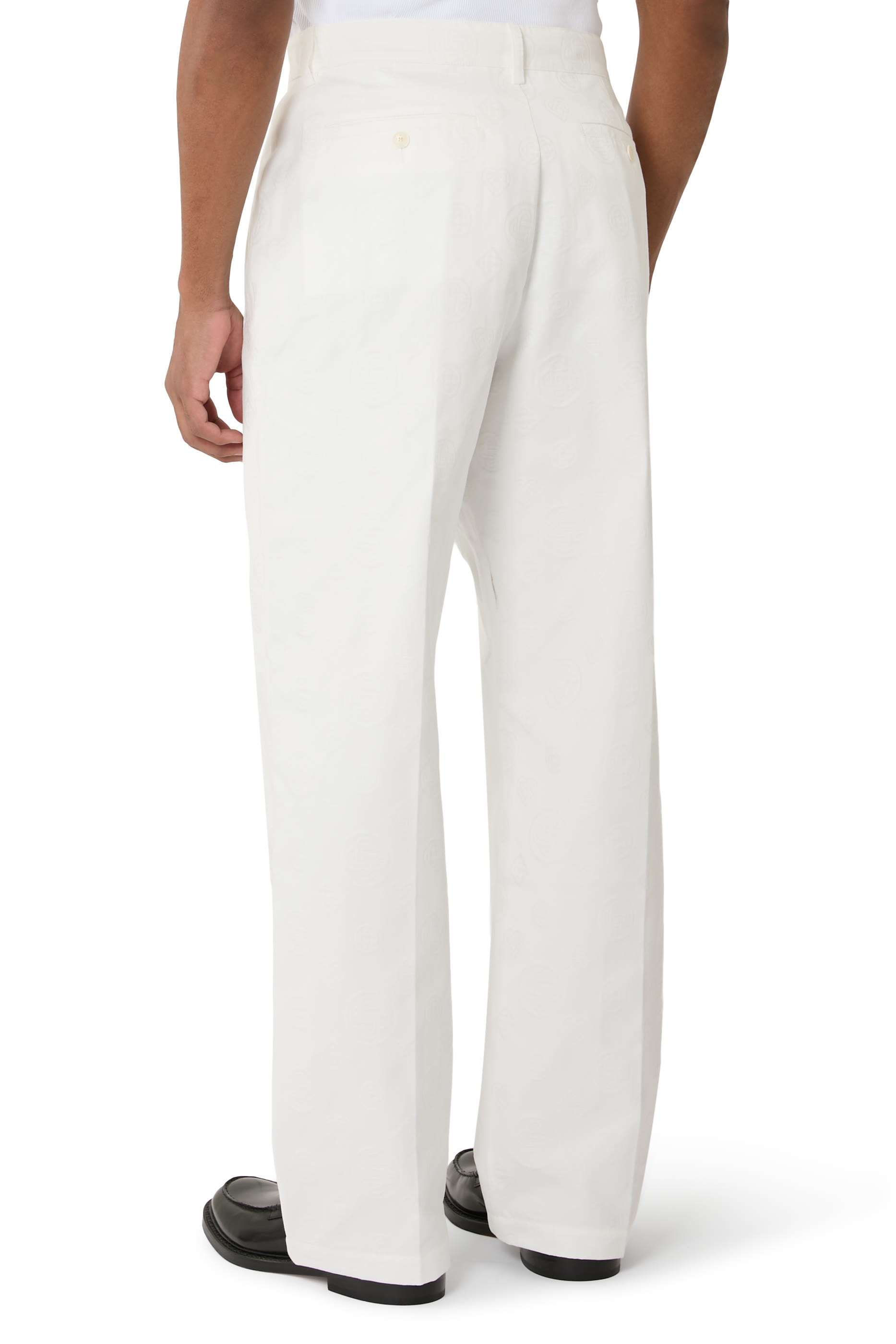 Monogram Chino Trousers