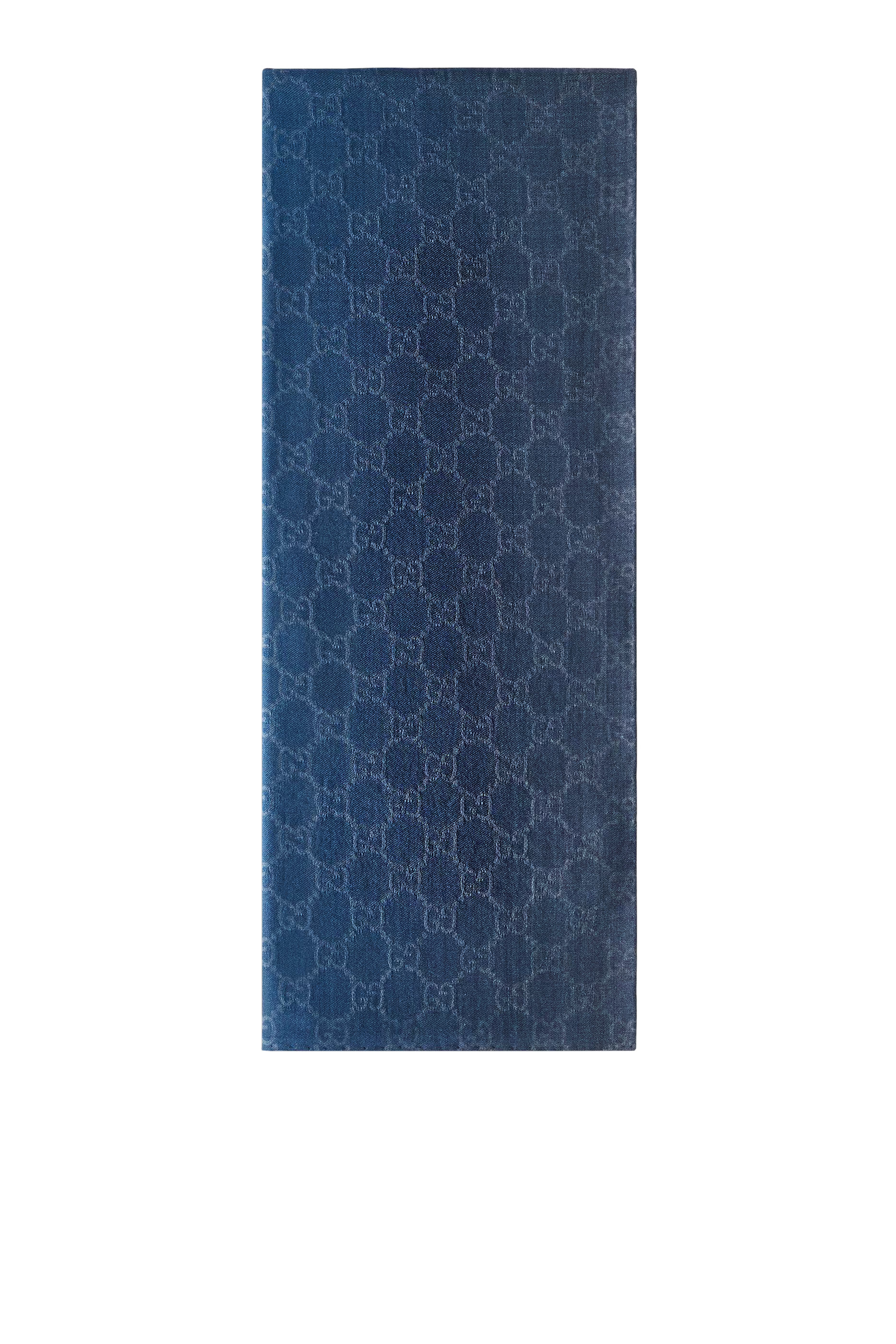 وشاح بشعار الماركة صوف وحرير جاكار