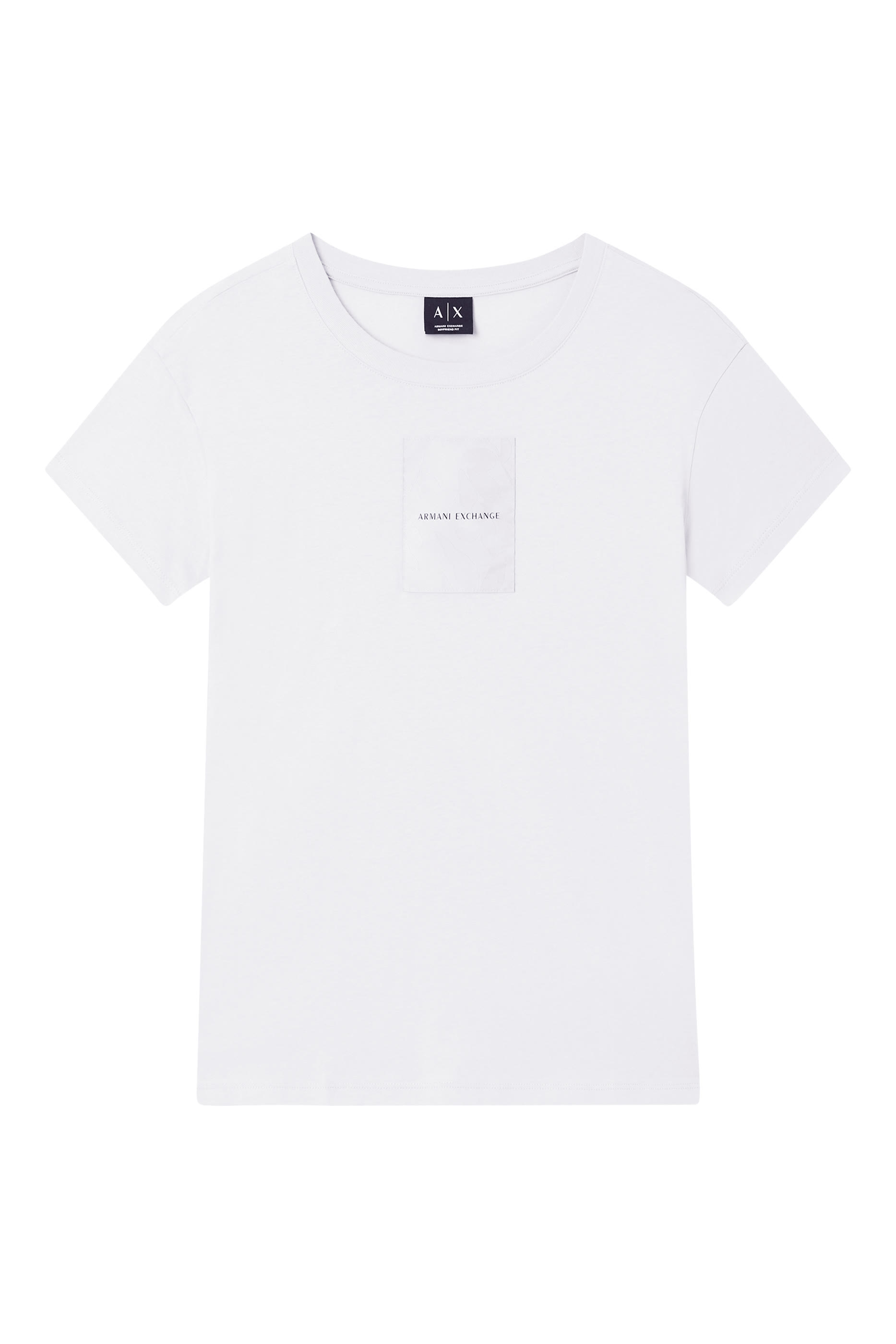 تيشيرت بقصة مريحة وطبعة شعار الماركة