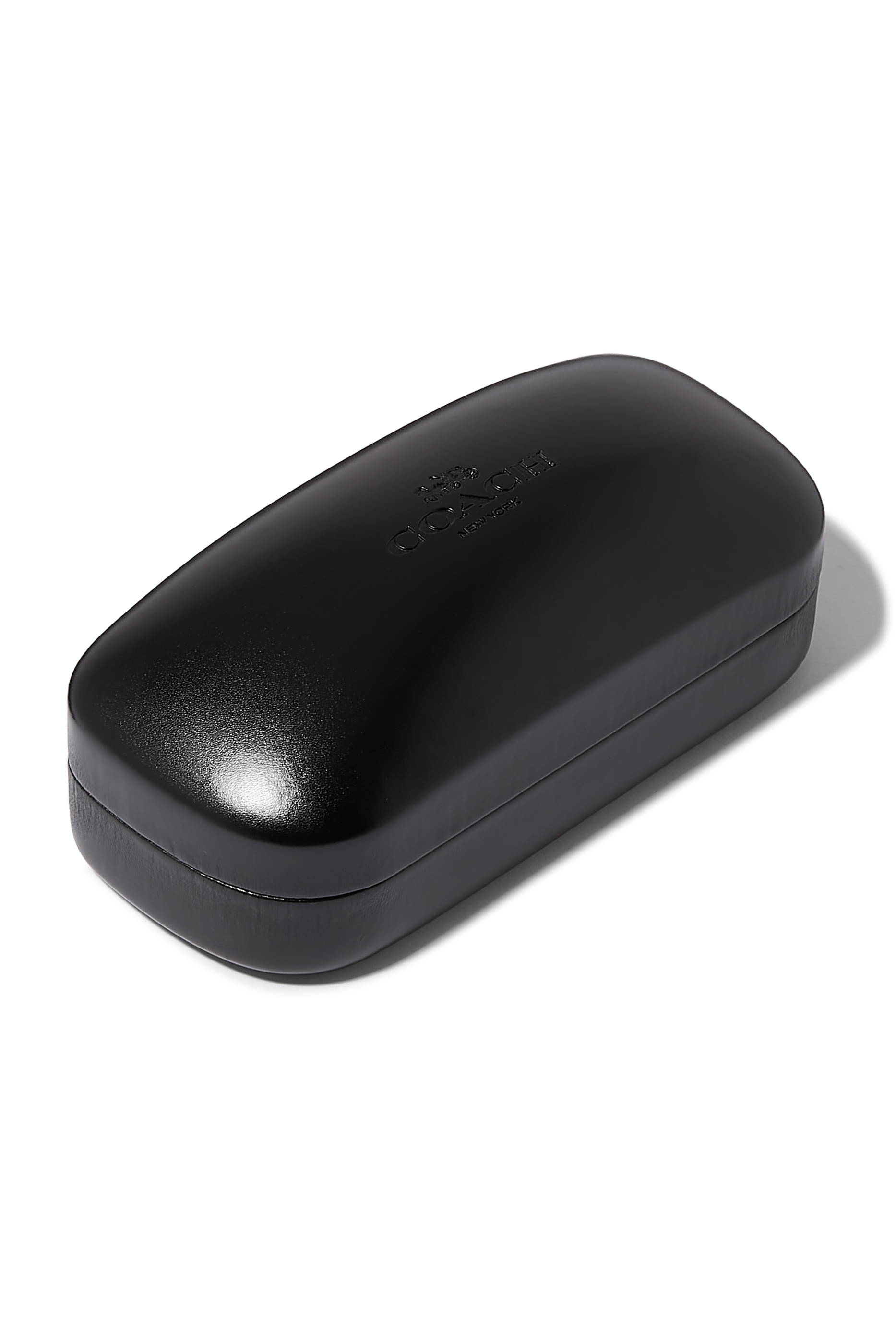 نظارة شمسية بإطار دائري معدني وذراعين بتصميم متقاطع