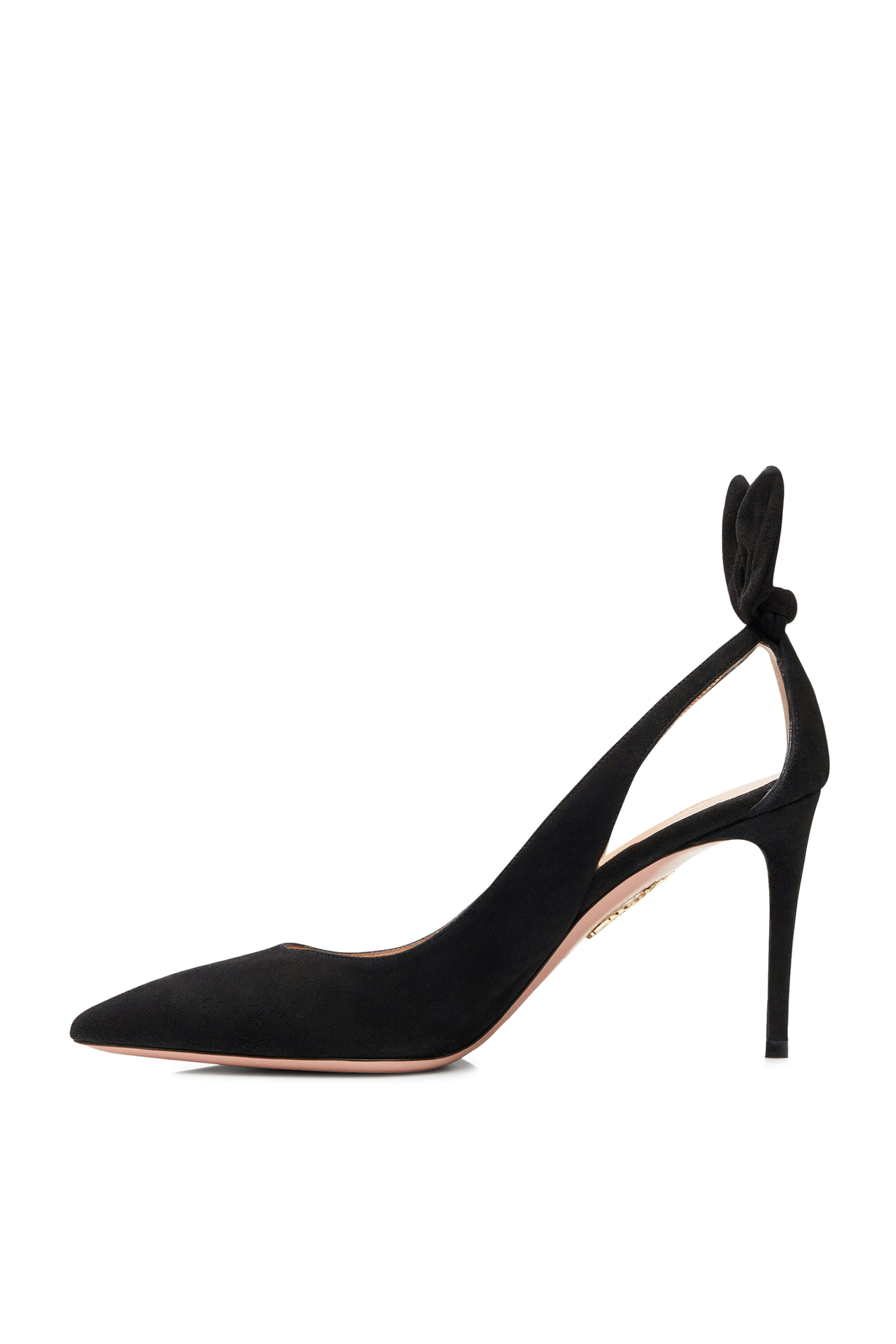 حذاء كلاسيكي 85 مزين بربطة فيونكة