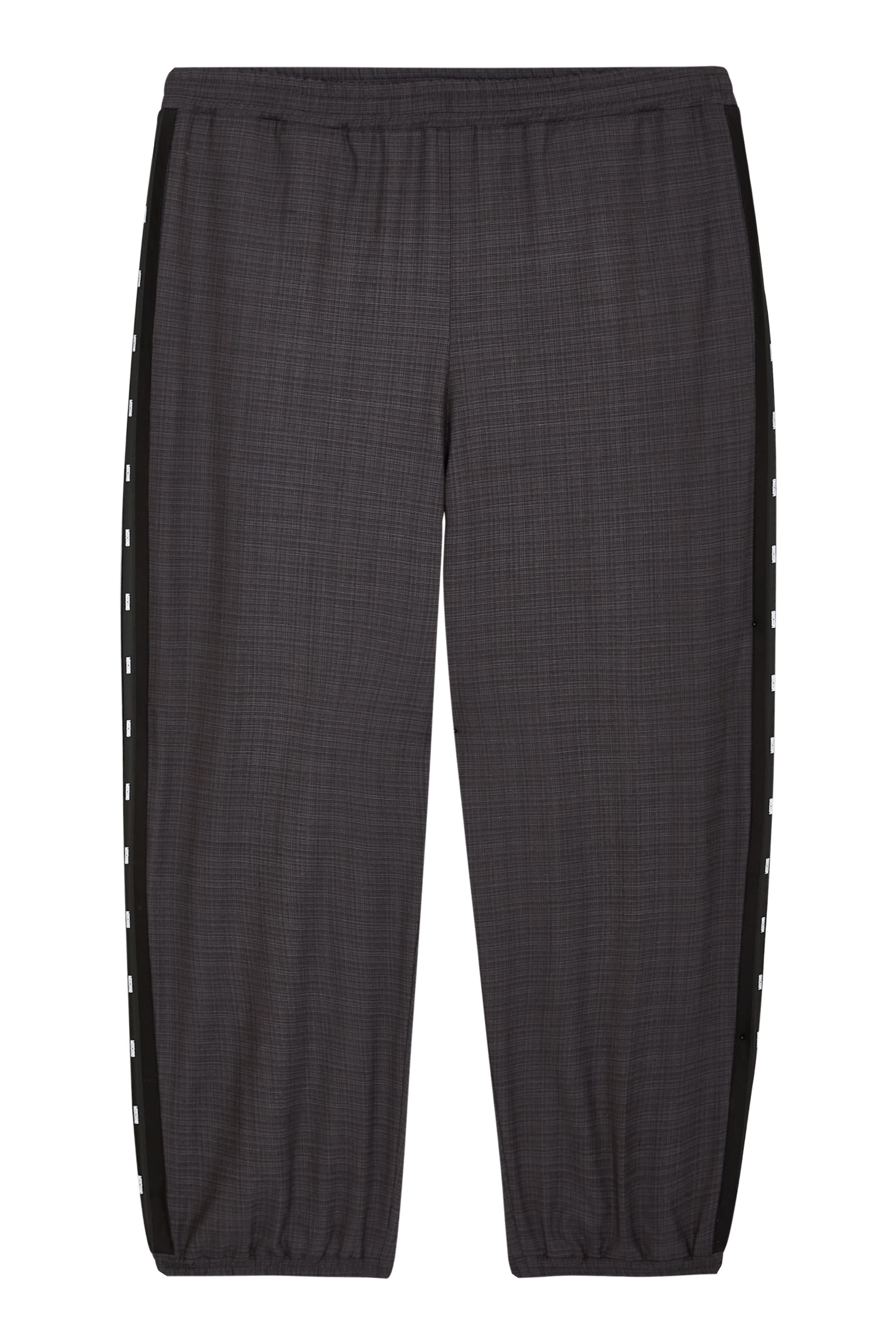 Stretch Wool Blend Trousers 