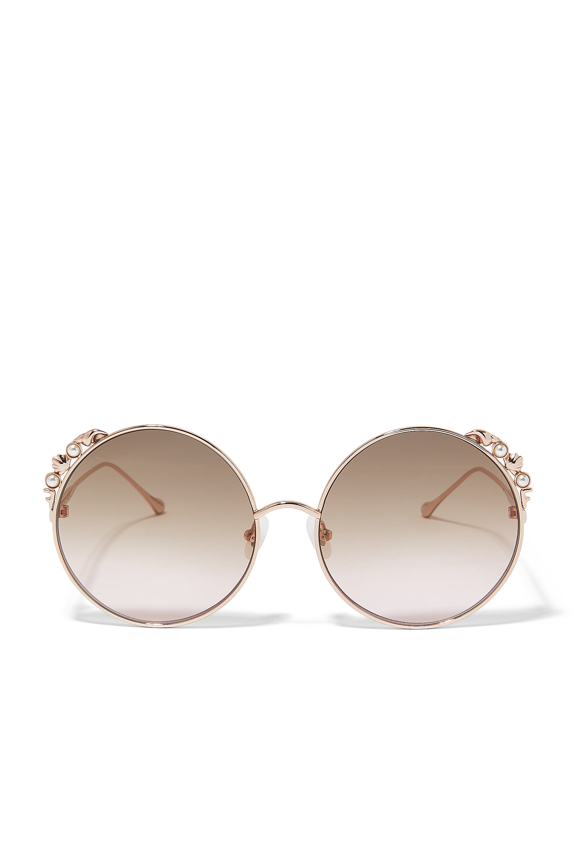 نظارة شمسية ليندي بإطار مستدير