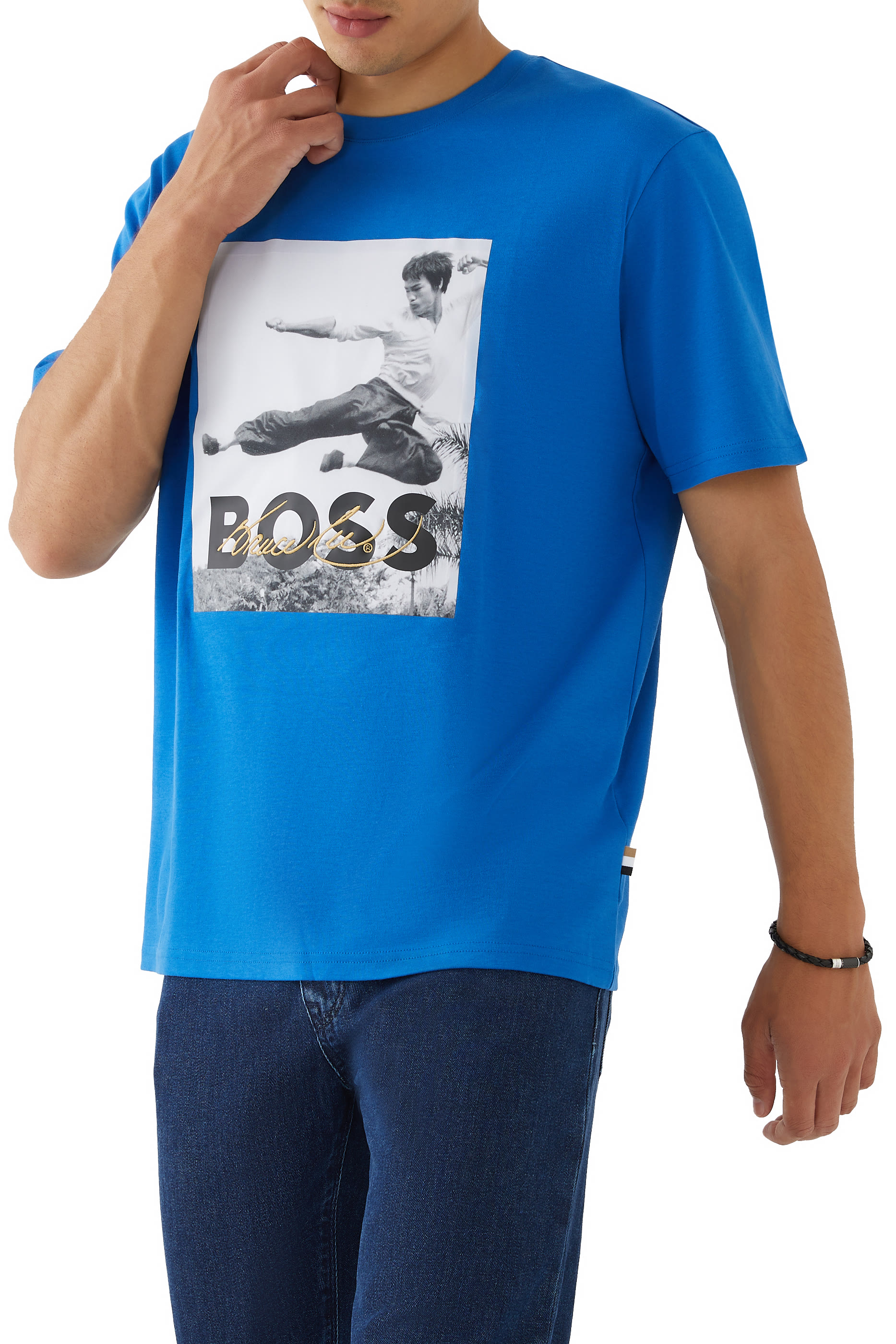 تيشيرت بطبعات بروس لي كولابوريشن