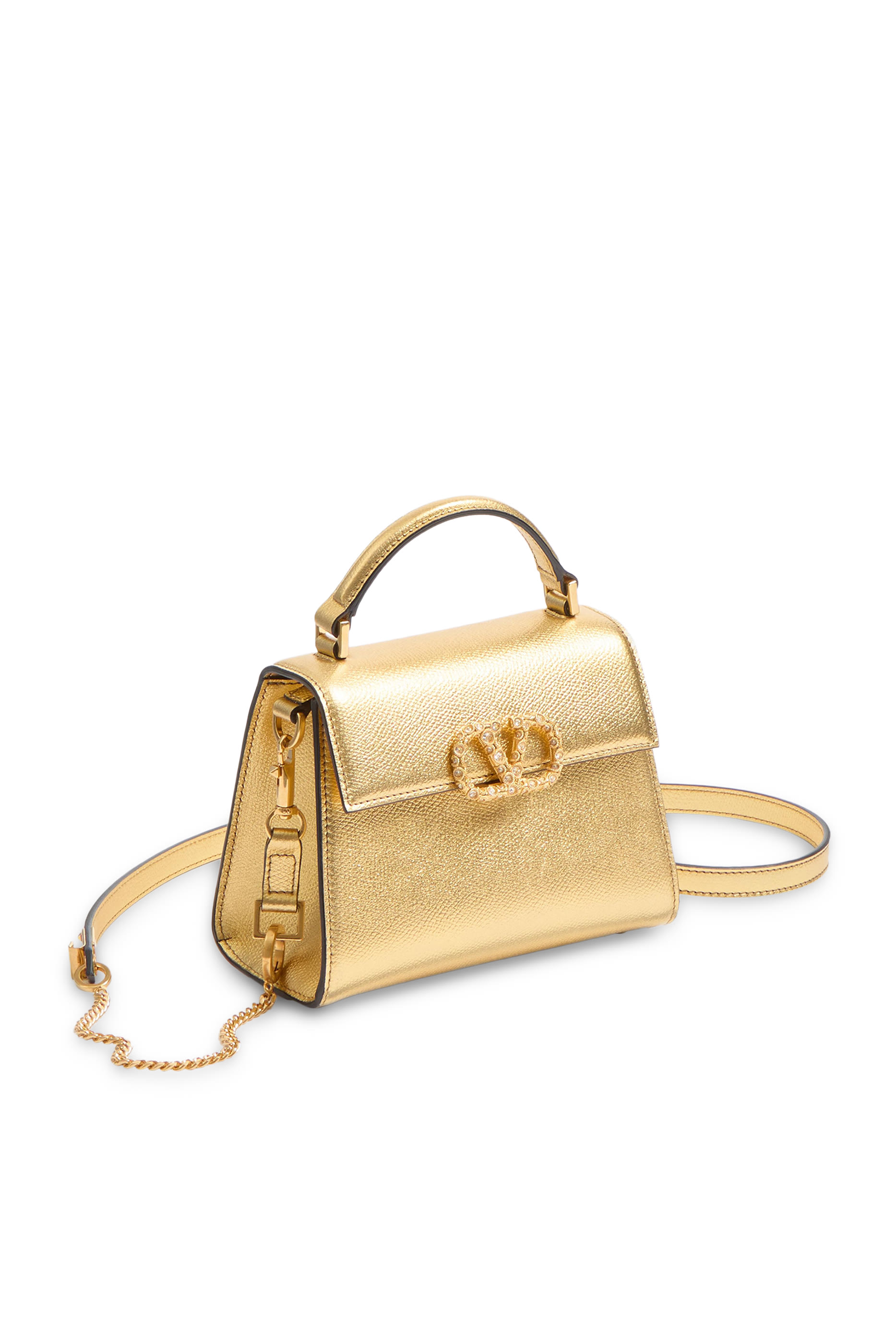 حقيبة يد بشعار الماركة