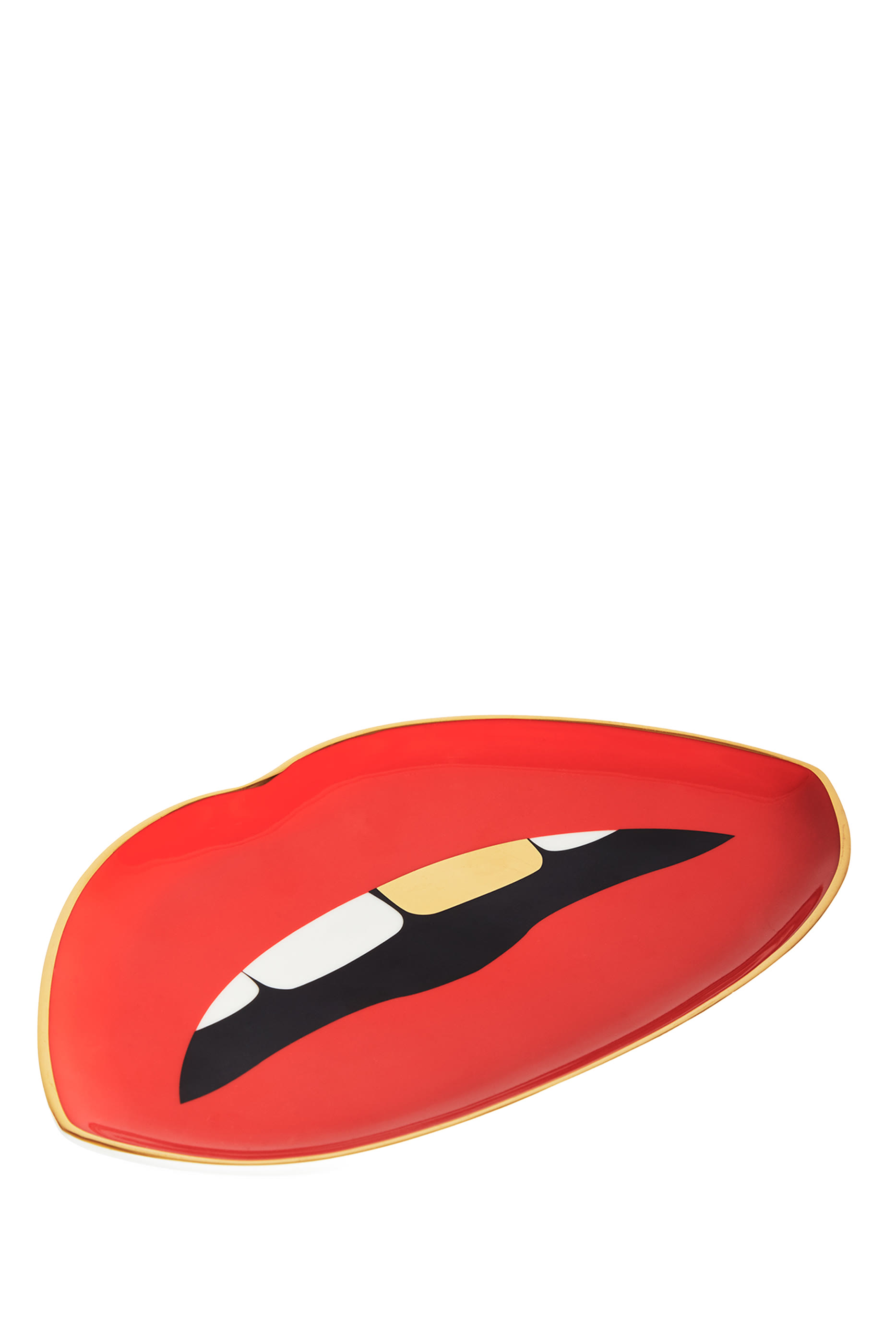 صينية زينة بتصميم شفاه