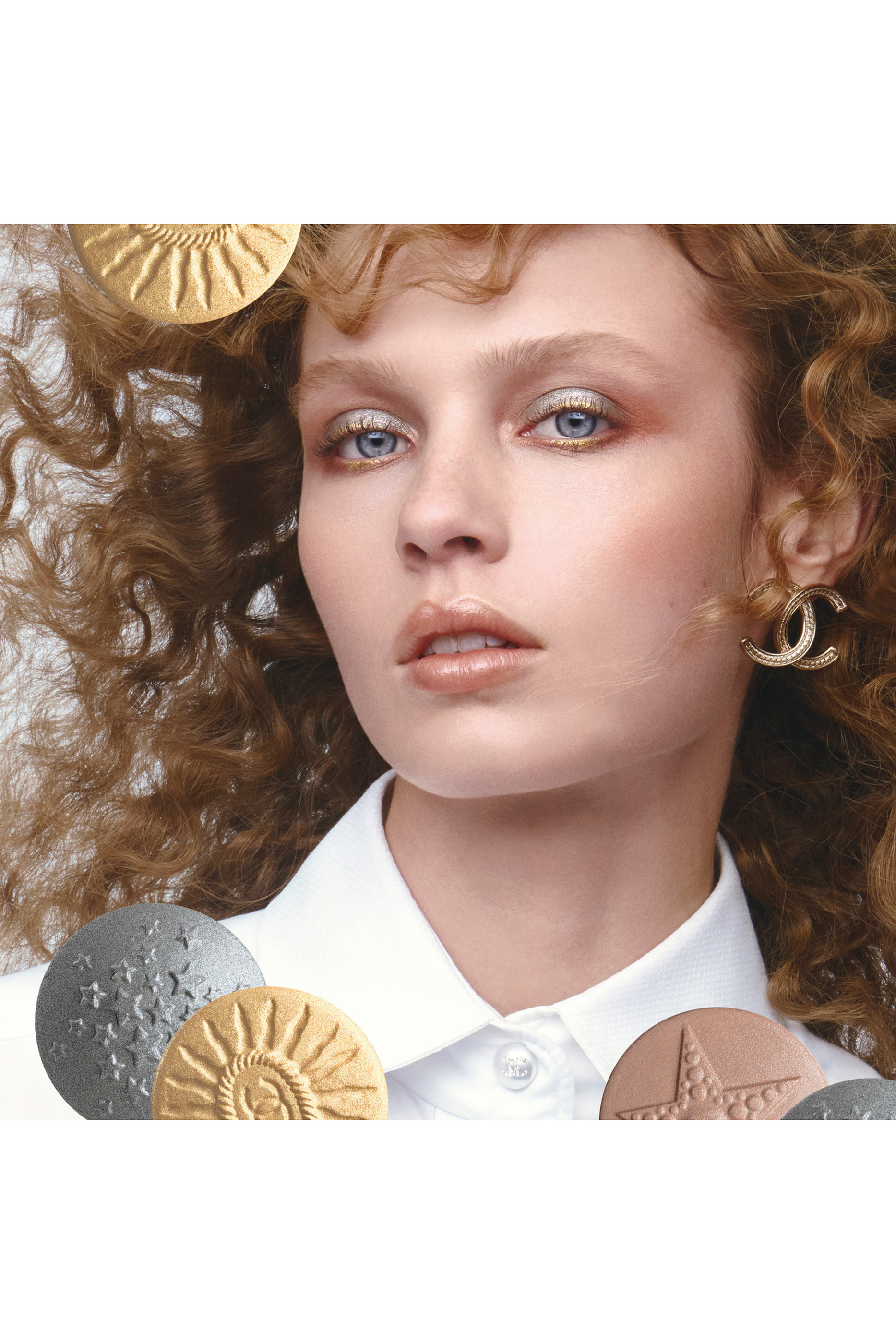 لوحة ظلال عيون Les 4 Ombres Boutons بأربعة ألوان بلمسات نهائية متنوعة