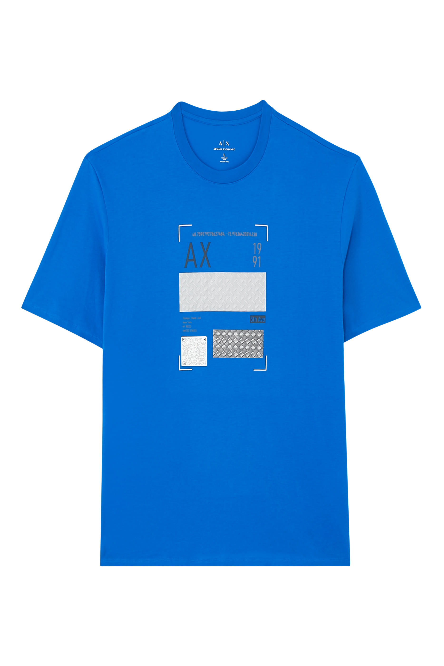 تيشيرت جمنازيوم بياقة ضيقة