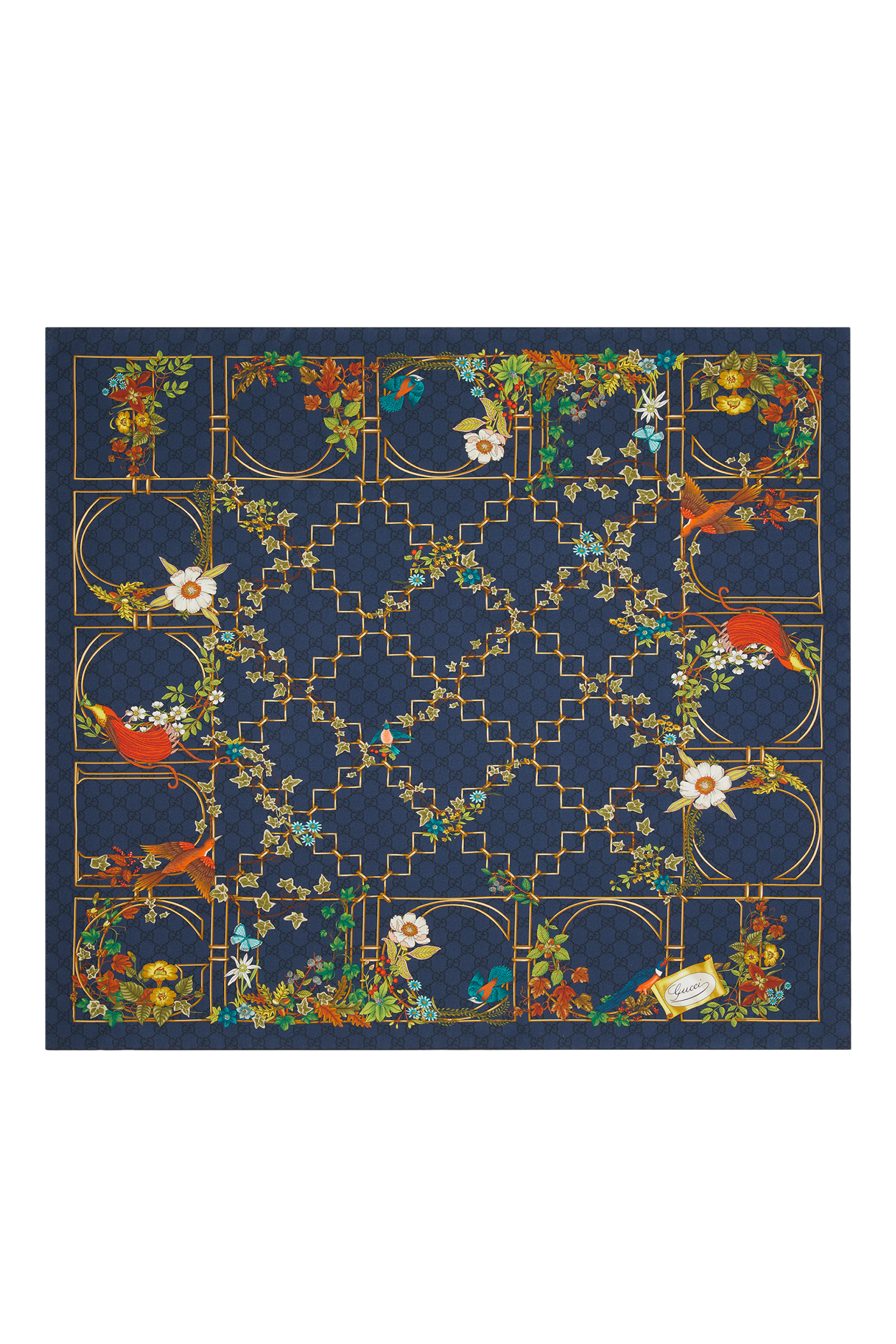 وشاح بنقشة حرير تويل