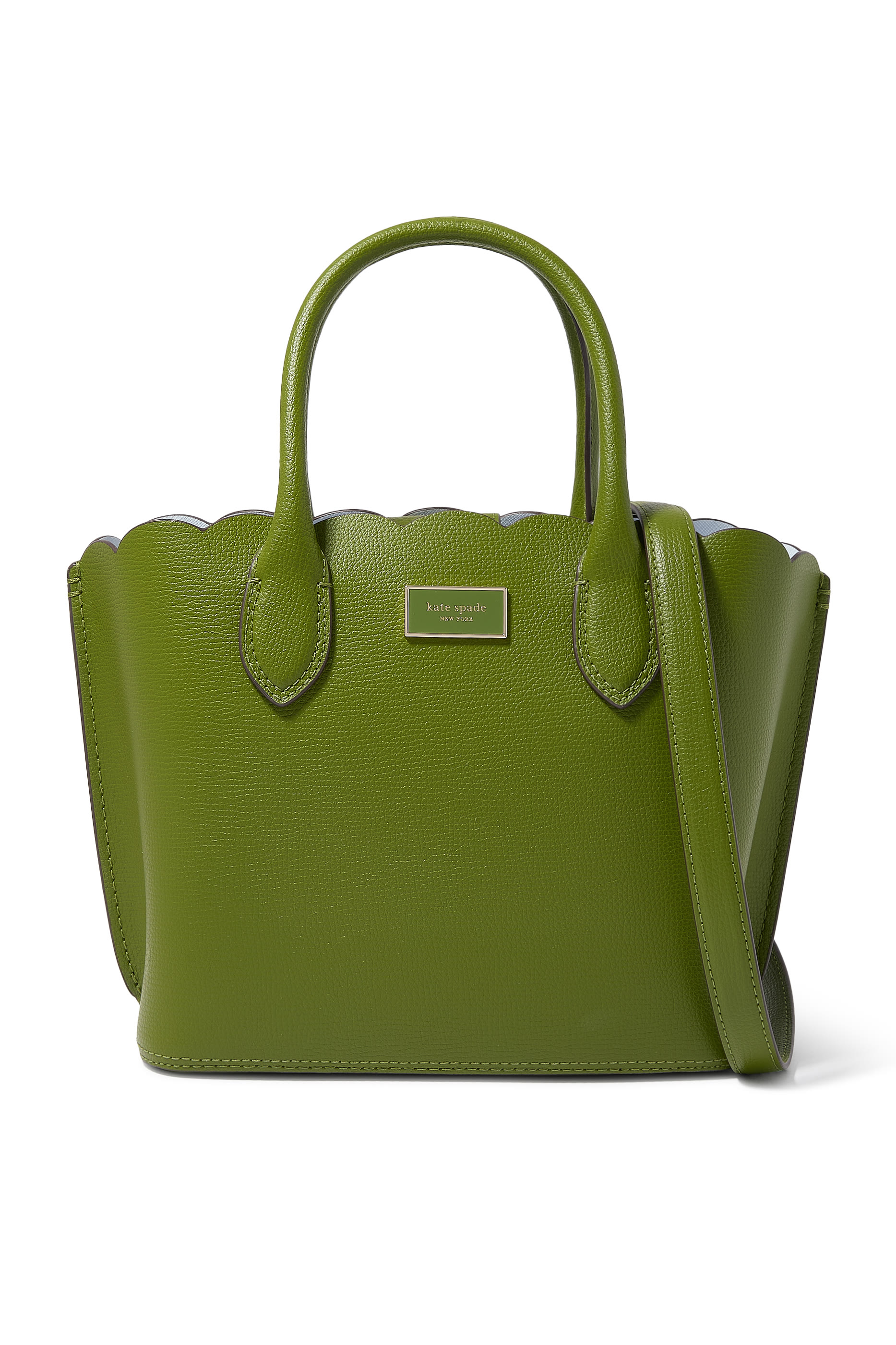 حقيية سويت كروس بحواف صدفية جلد بارز الملمس