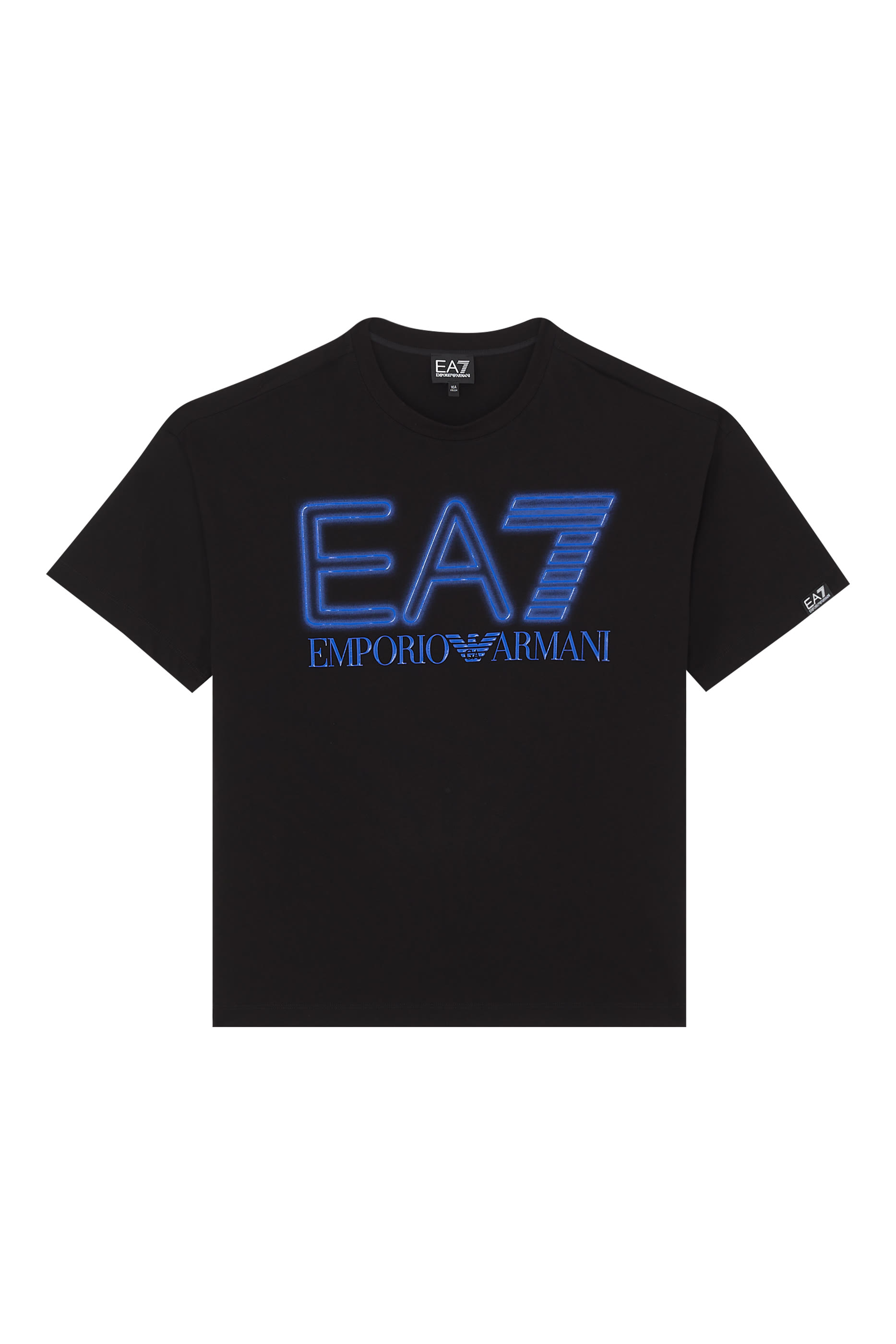 تيشيرت للأطفال بشعار الماركة بحجم كبير