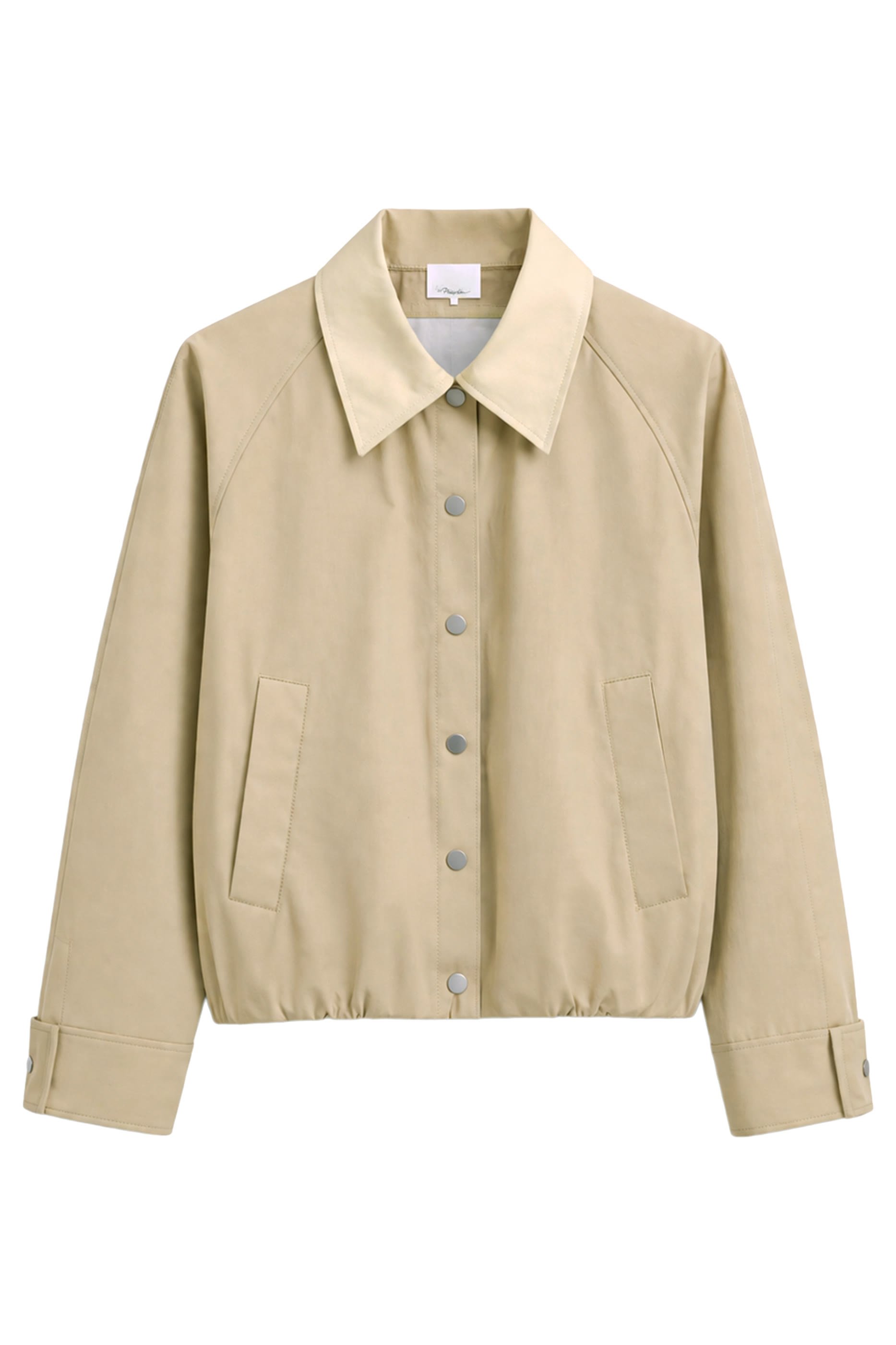 Snap Front Blouson Bomber Jacket