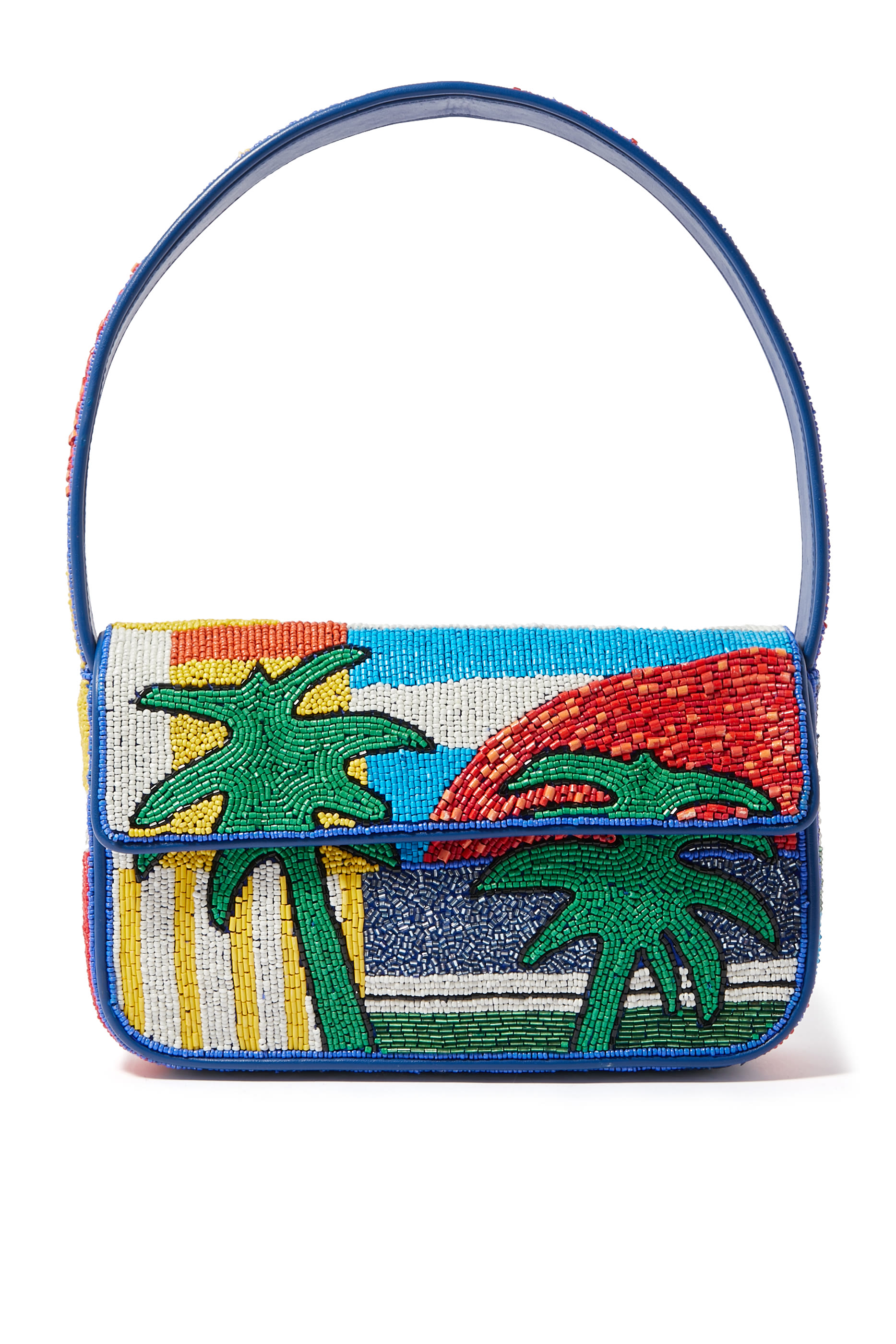 حقيبة تومي مطرزة بخرز