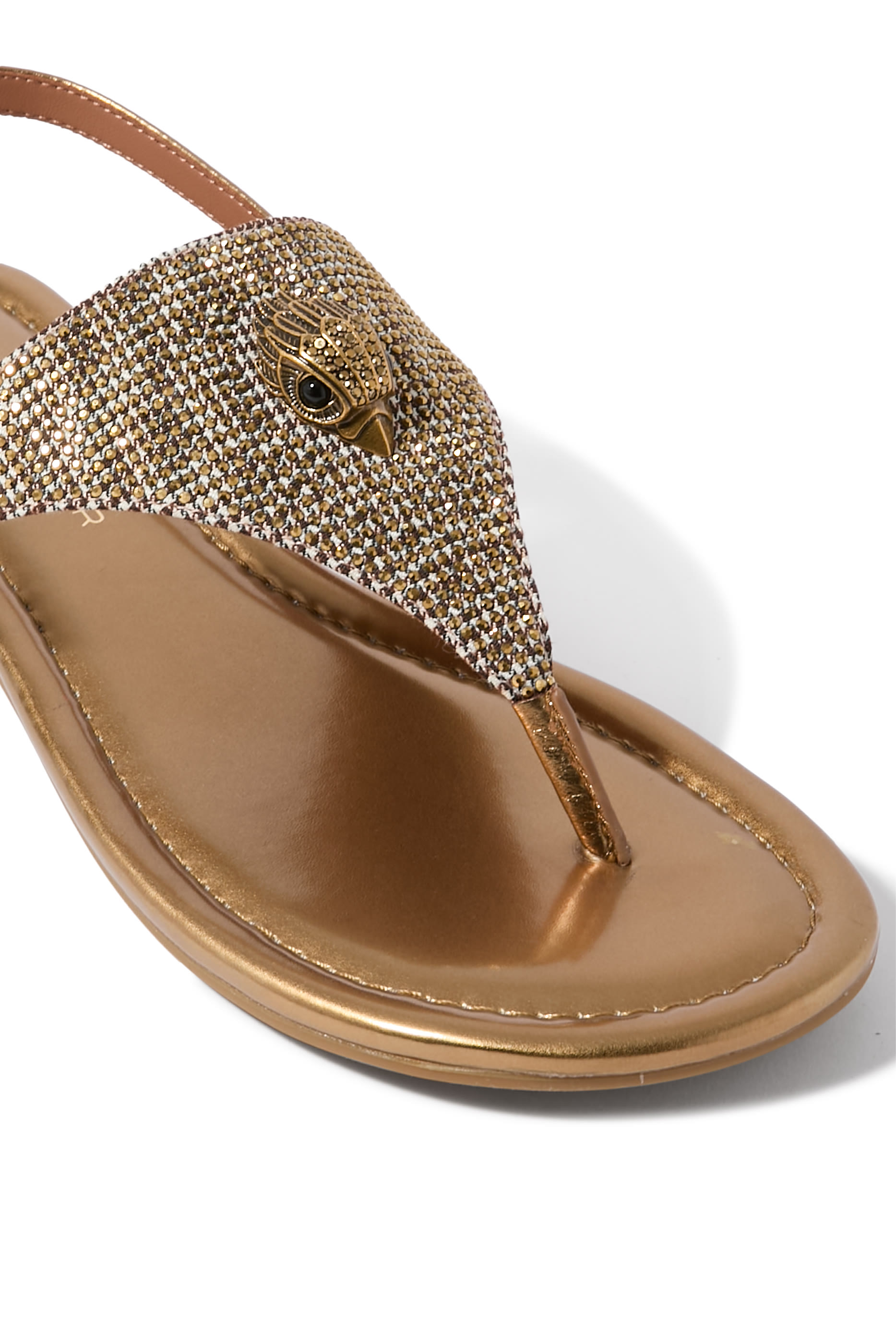 حذاء كينسينغتتون بسير خلفي ونعل مسطح