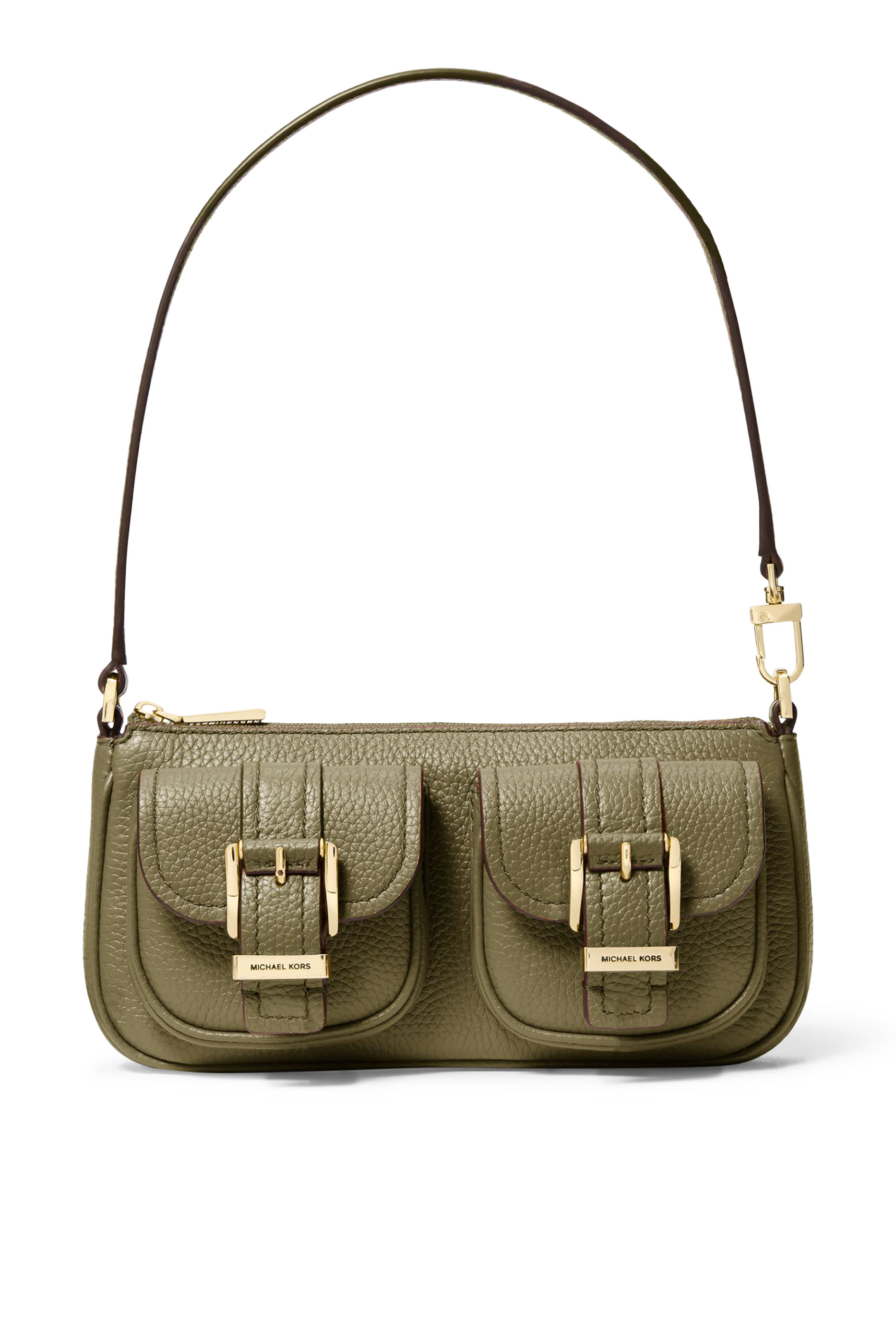 حقيبة بوشيت زوي صغيرة جلد بارز الملمس