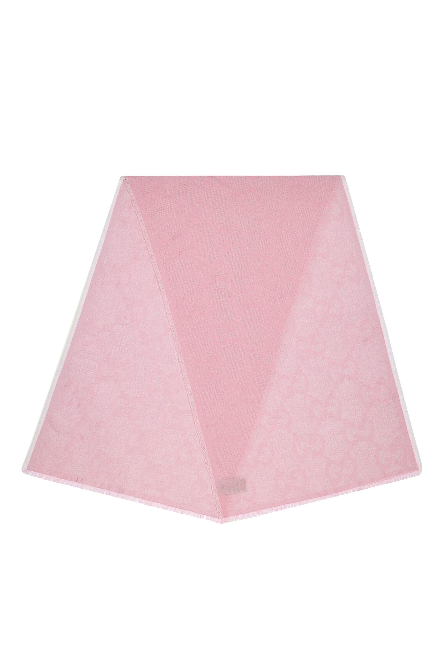 وشاح صوف وحرير بشعار GG جاكار