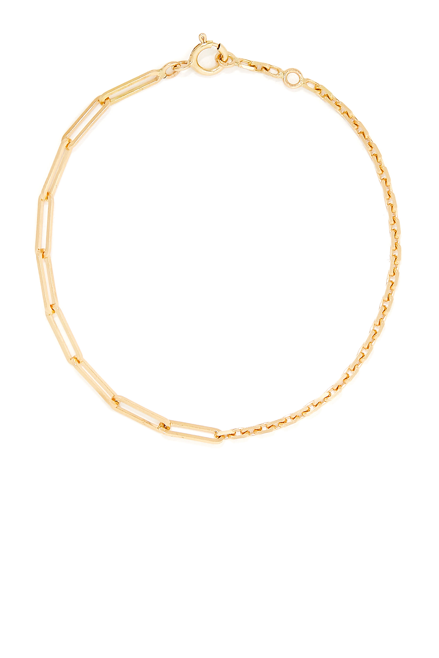 سور سوليتير ذهب أصفر عيار 18