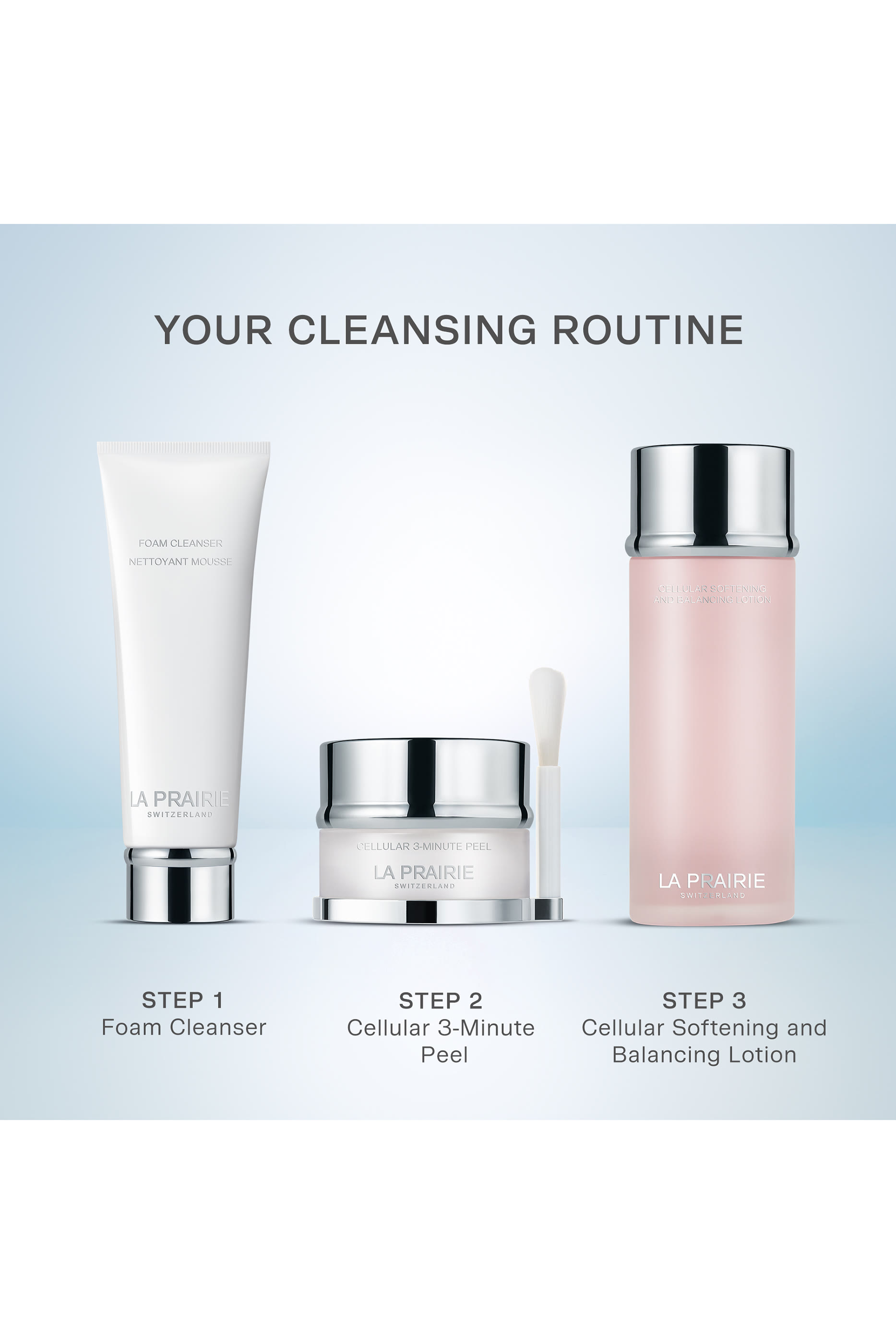 قناع سليولر لتقشير البشرة في 3 دقائق