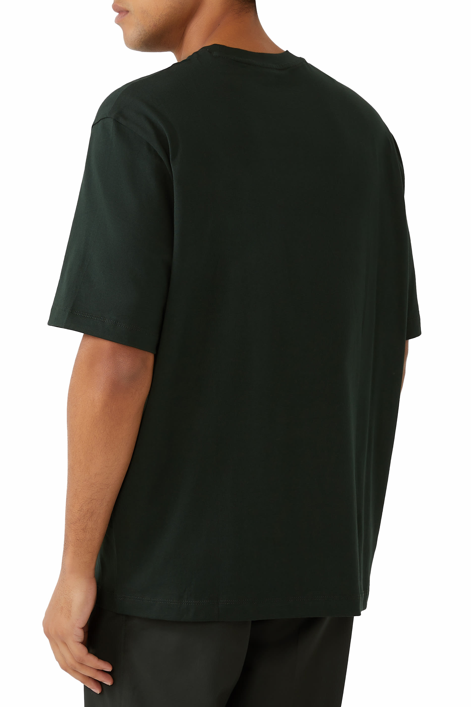 تيشيرت بقصة عادية بطبعة صورة