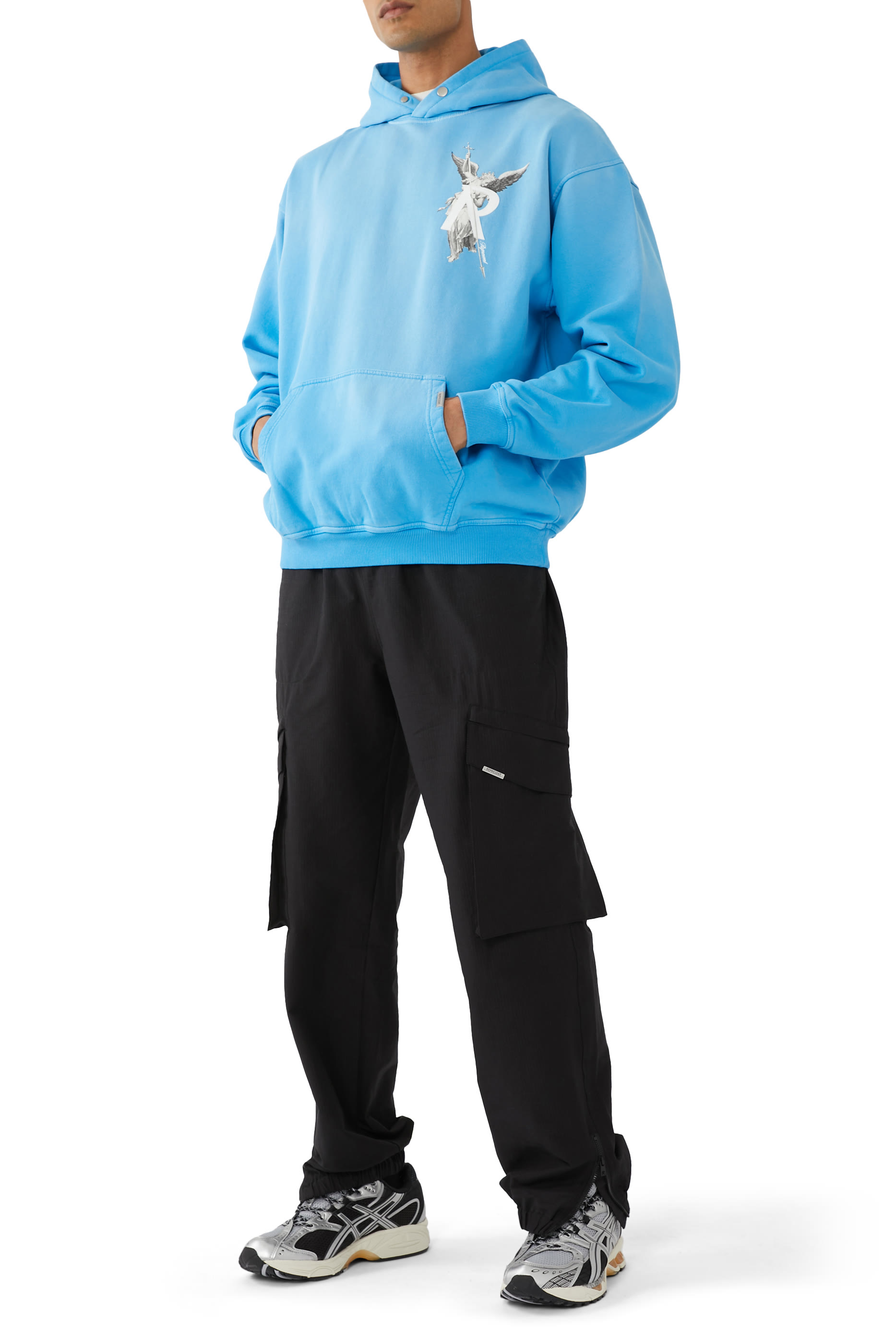 بنطال كارجو قماش معالج