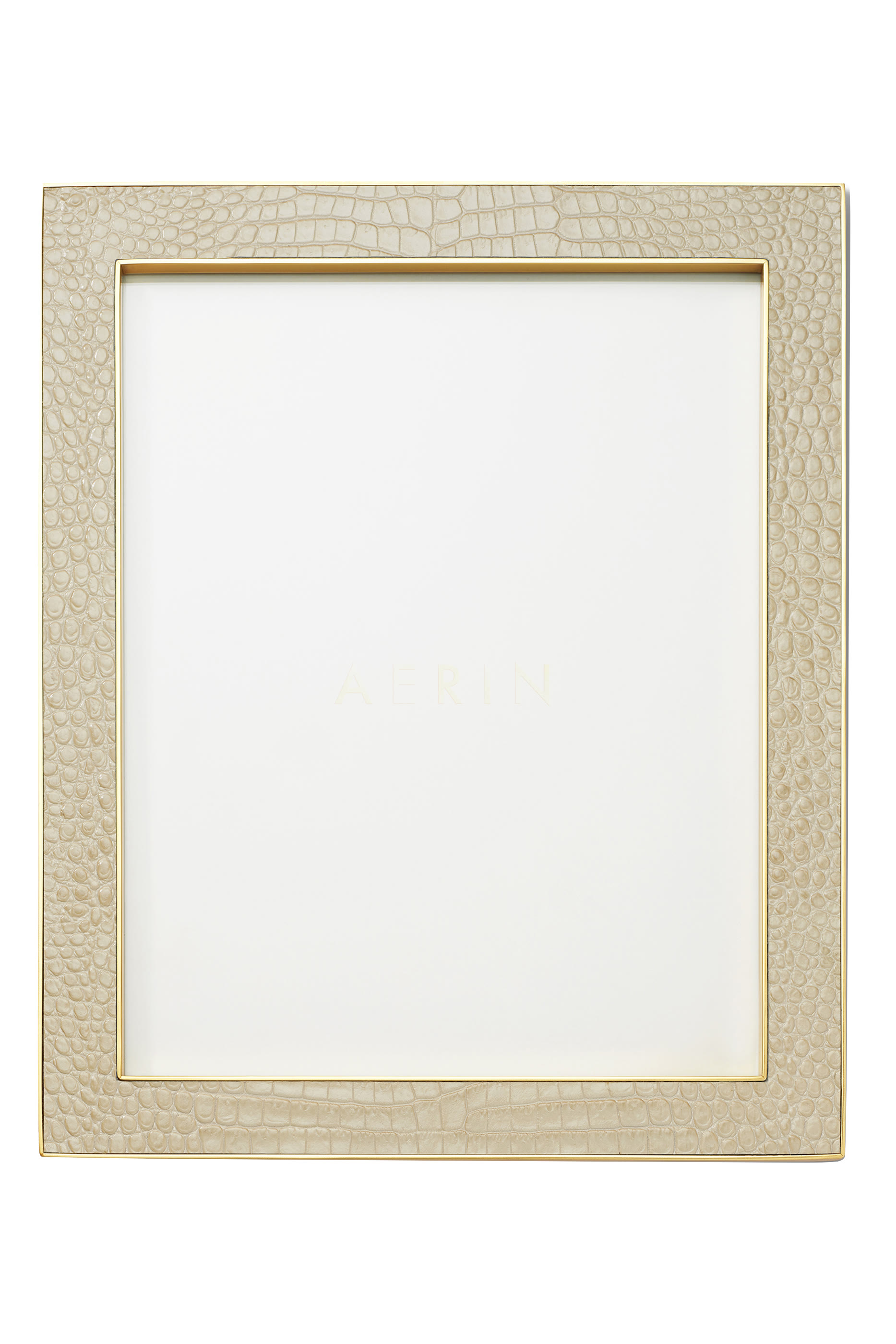 إطار كلاسيكي جلد بنقشة جلد تمساح