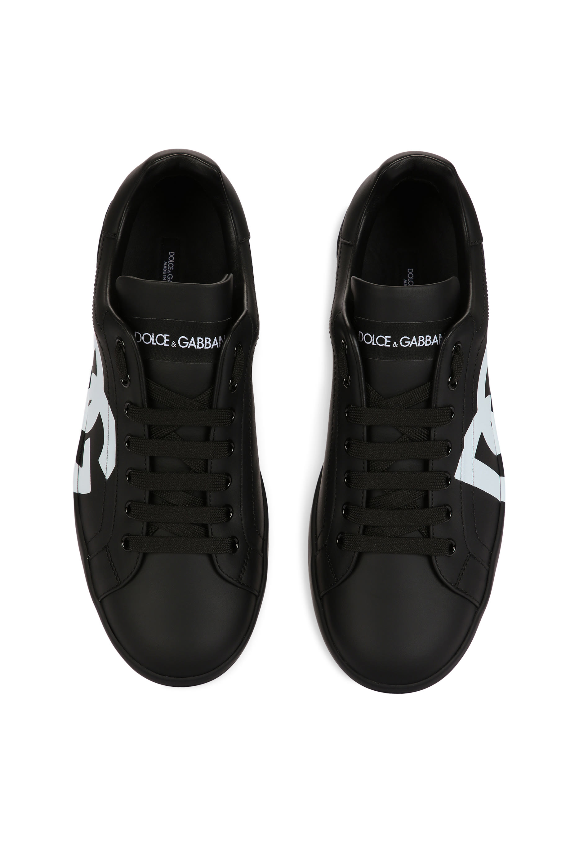 DG Logo Print Portofino Sneakers