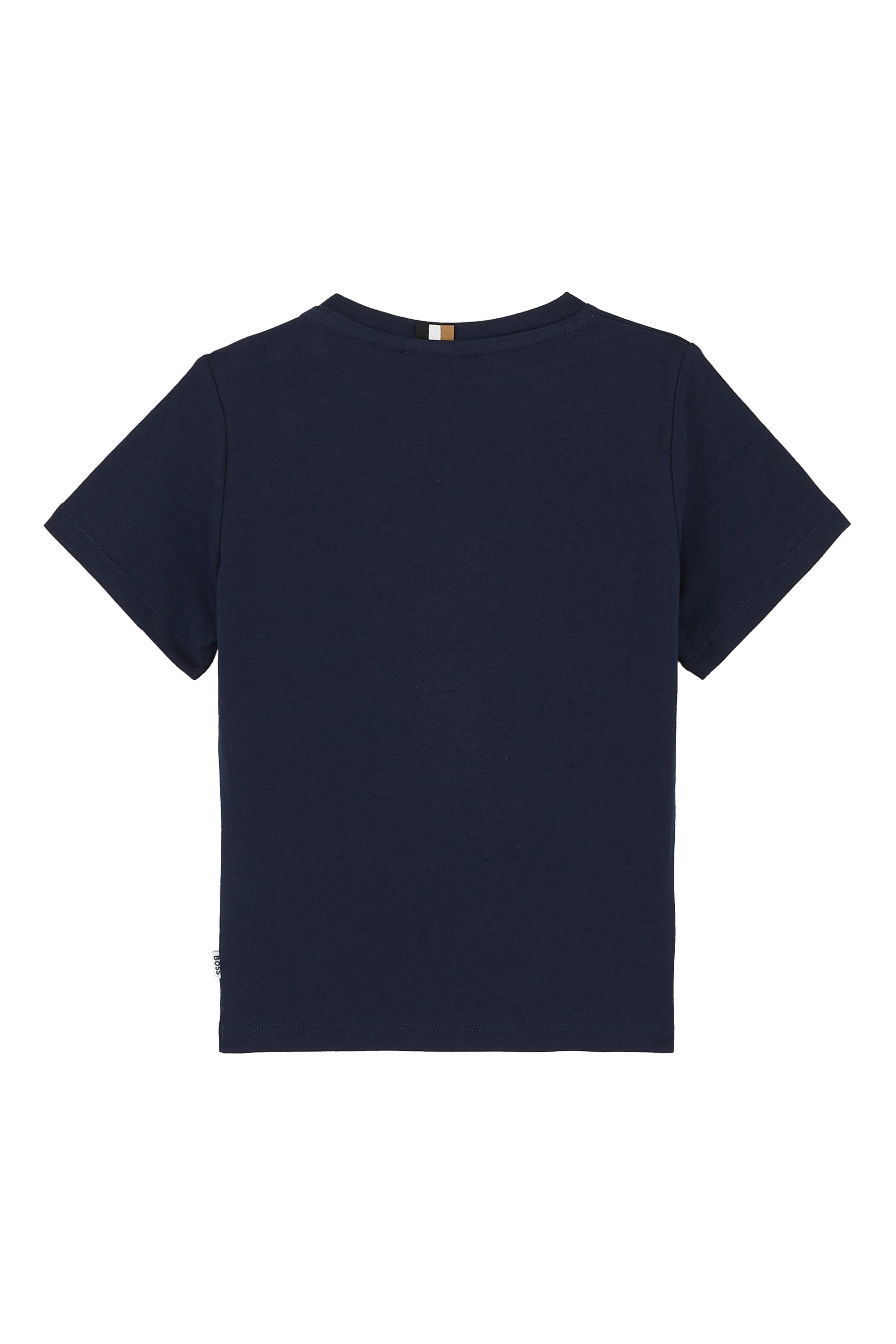 تيشيرت بطبعات شعار الماركة للأطفال