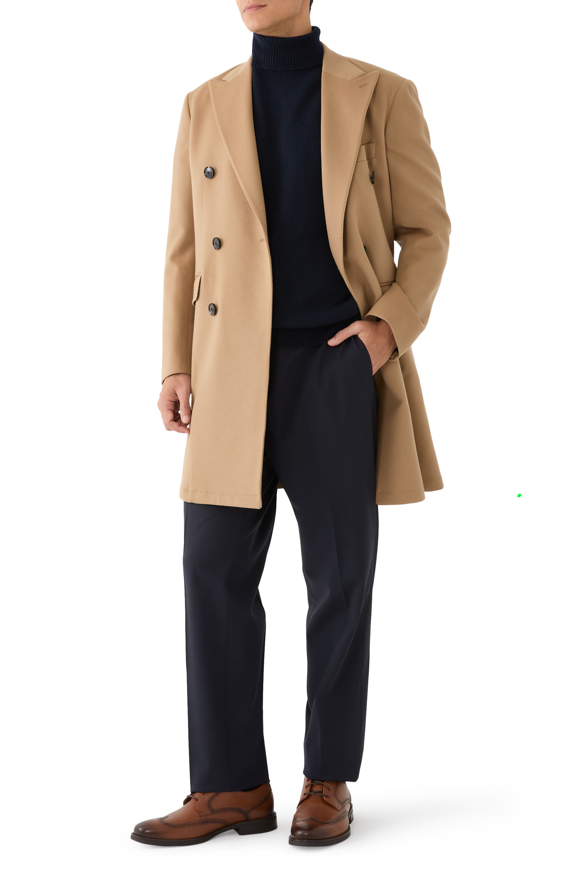 كنزة بياقة عالية