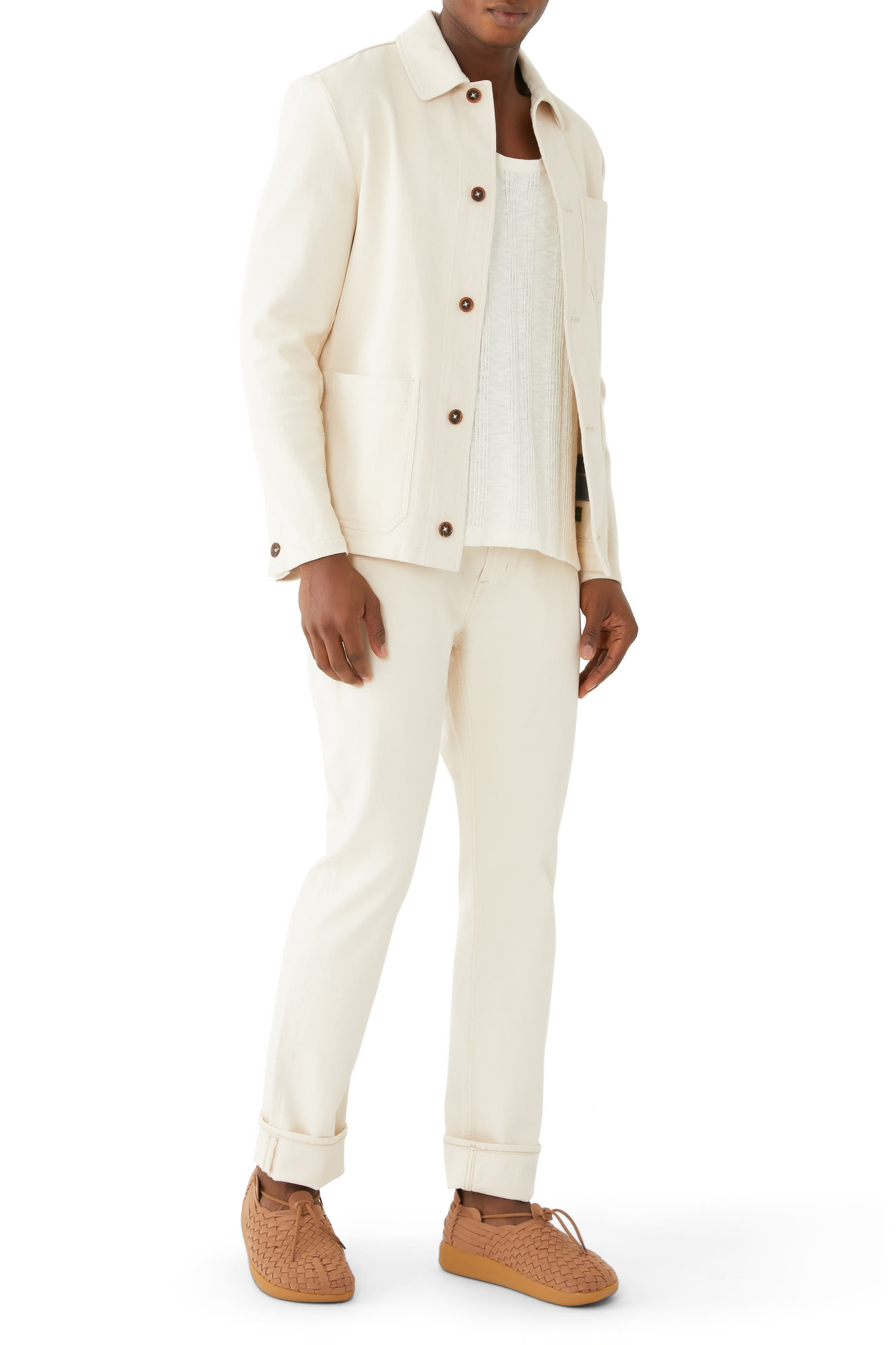 صندل لاتيجو شمواه جلد نباتي