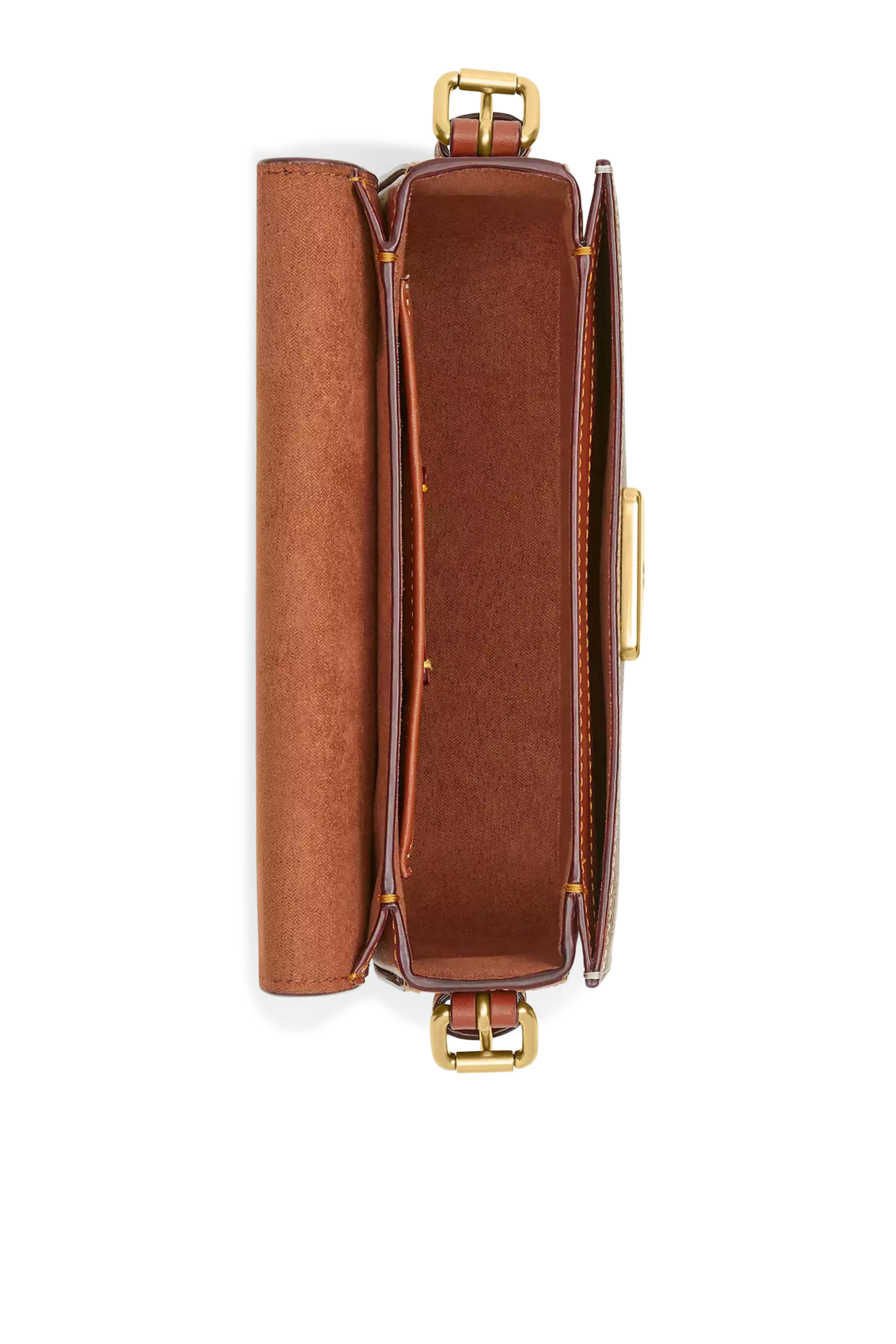 حقيبة كتف زوي قنب بشعار الماركة