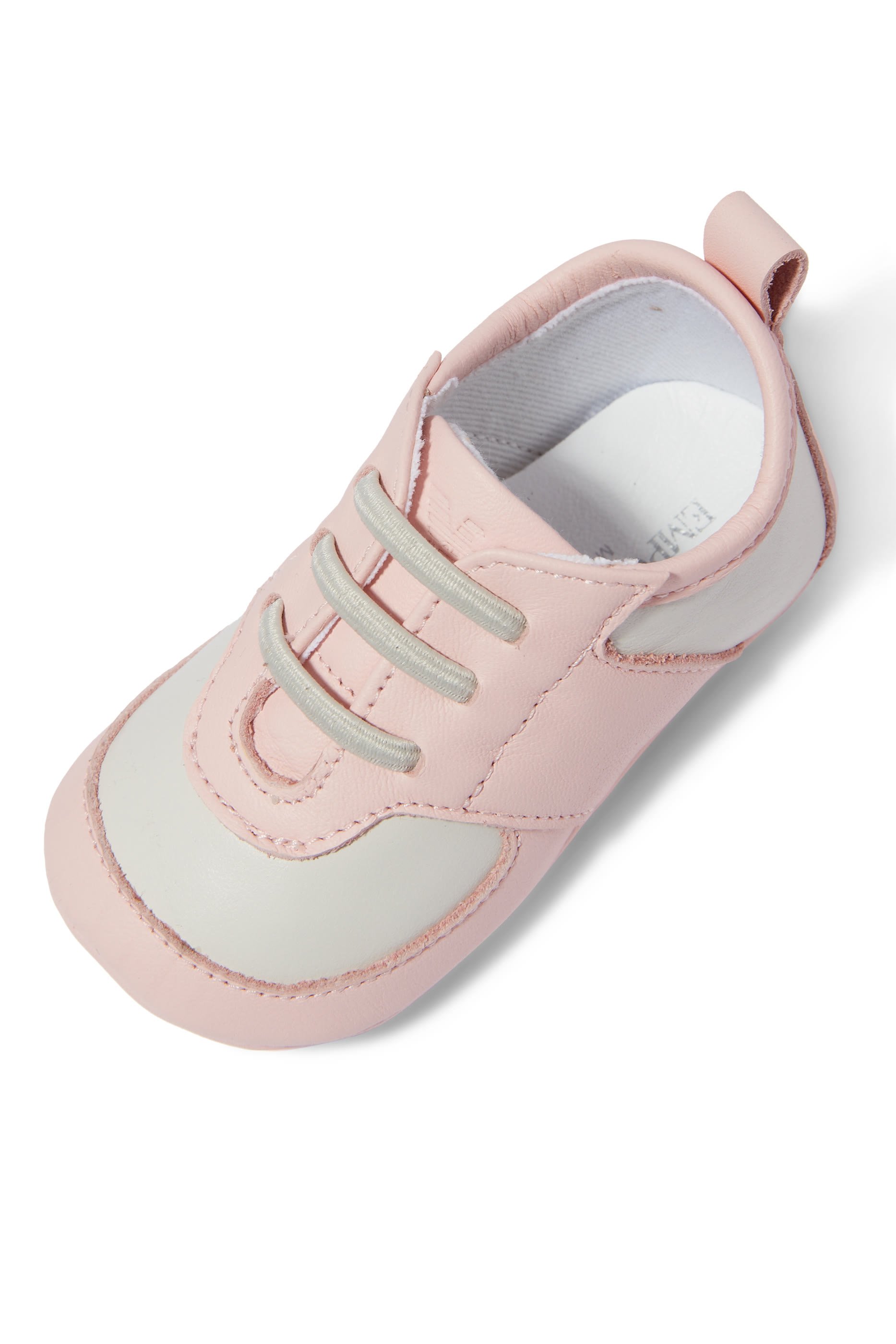 حذاء سنيكرز ثنائي اللون برباط