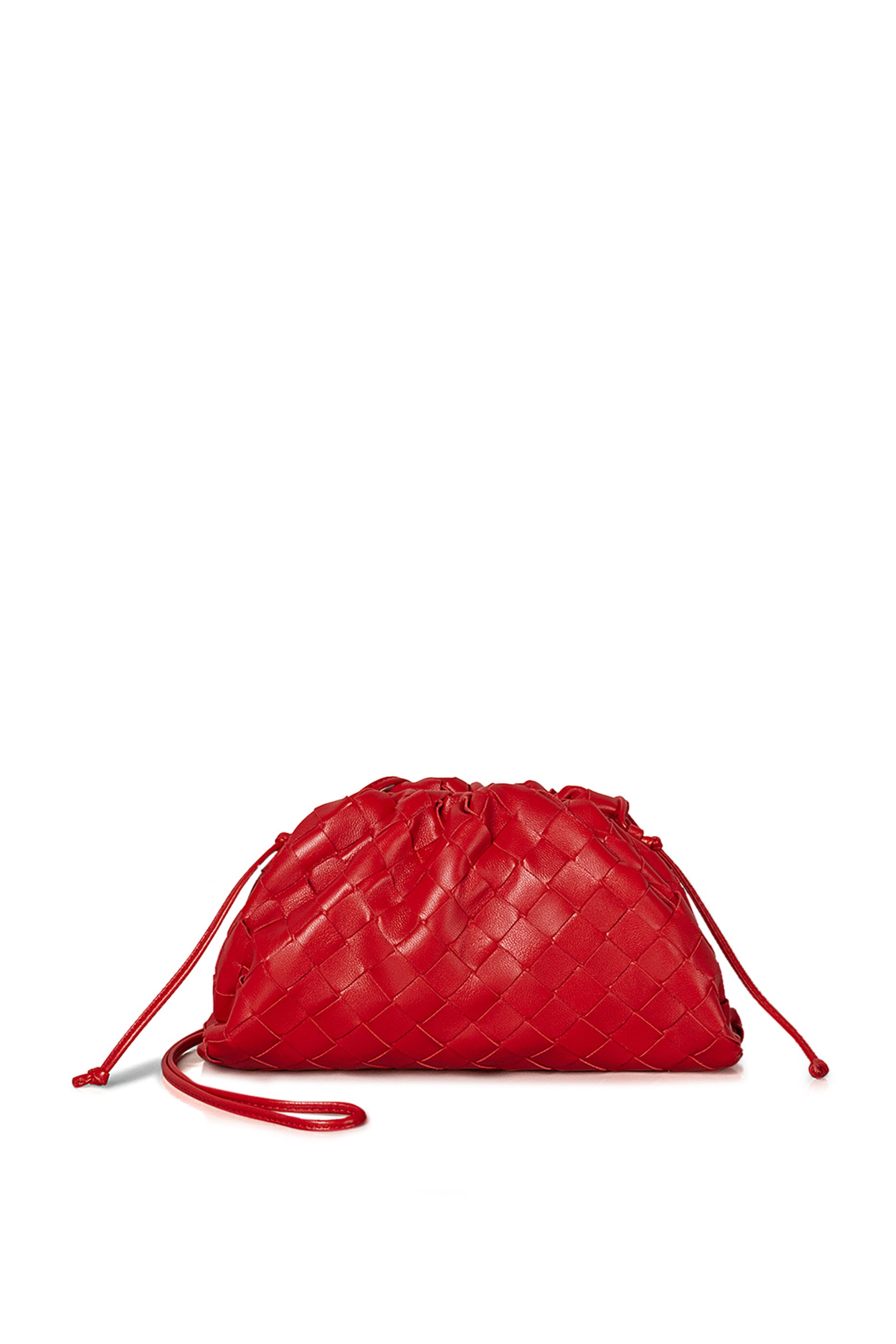 حقيبة صغيرة بتصميم مجدول