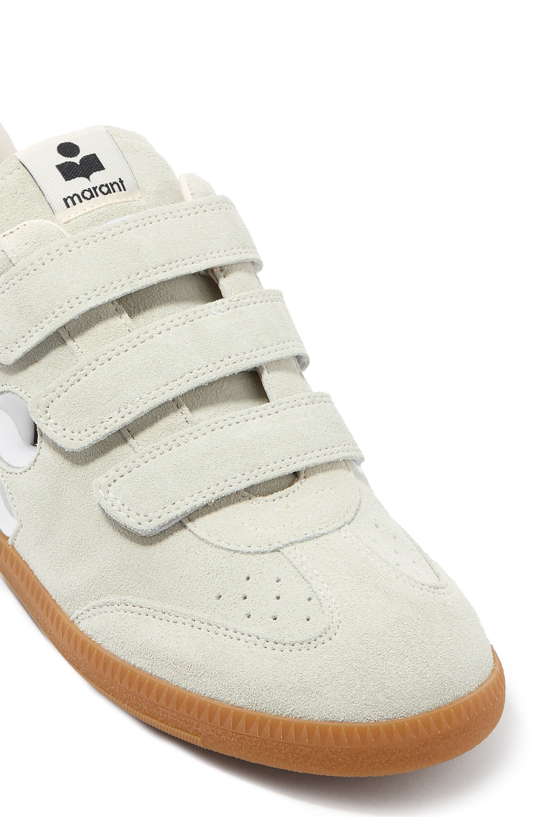 سنيكرز بيث بكاحل منخفض شمواه وجلد عجل